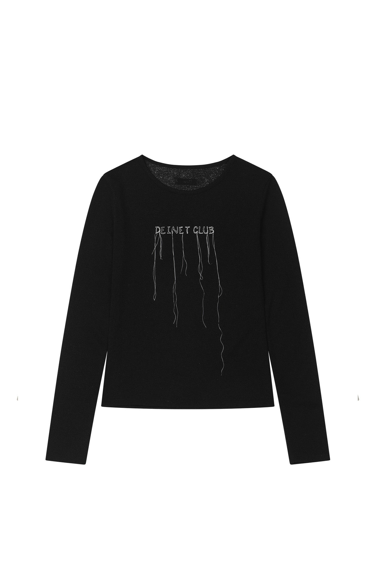 Deinet - Sheer Long Sleeve (Black) product image 7 | TRAB K-Fashion Australia