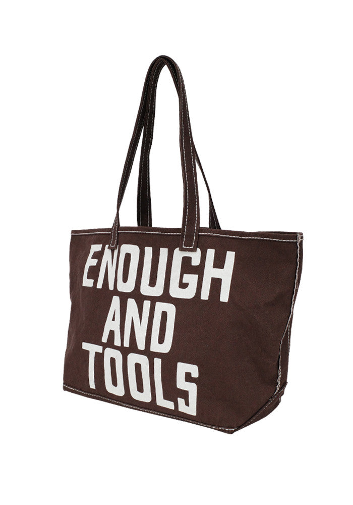 Collect Pieces - [tefstores] Enough And Tools Sv Tote Bag Large (Brown) product image 2 | TRAB K-Fashion Australia