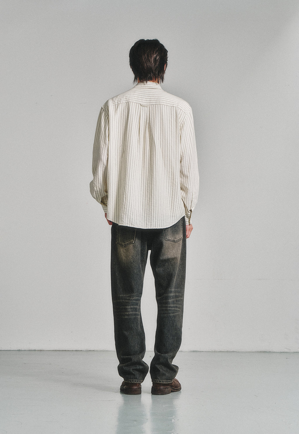 Art if acts - Selvedge 5P Denim Pants (Vintage Black) product image 4 | TRAB K-Fashion Australia