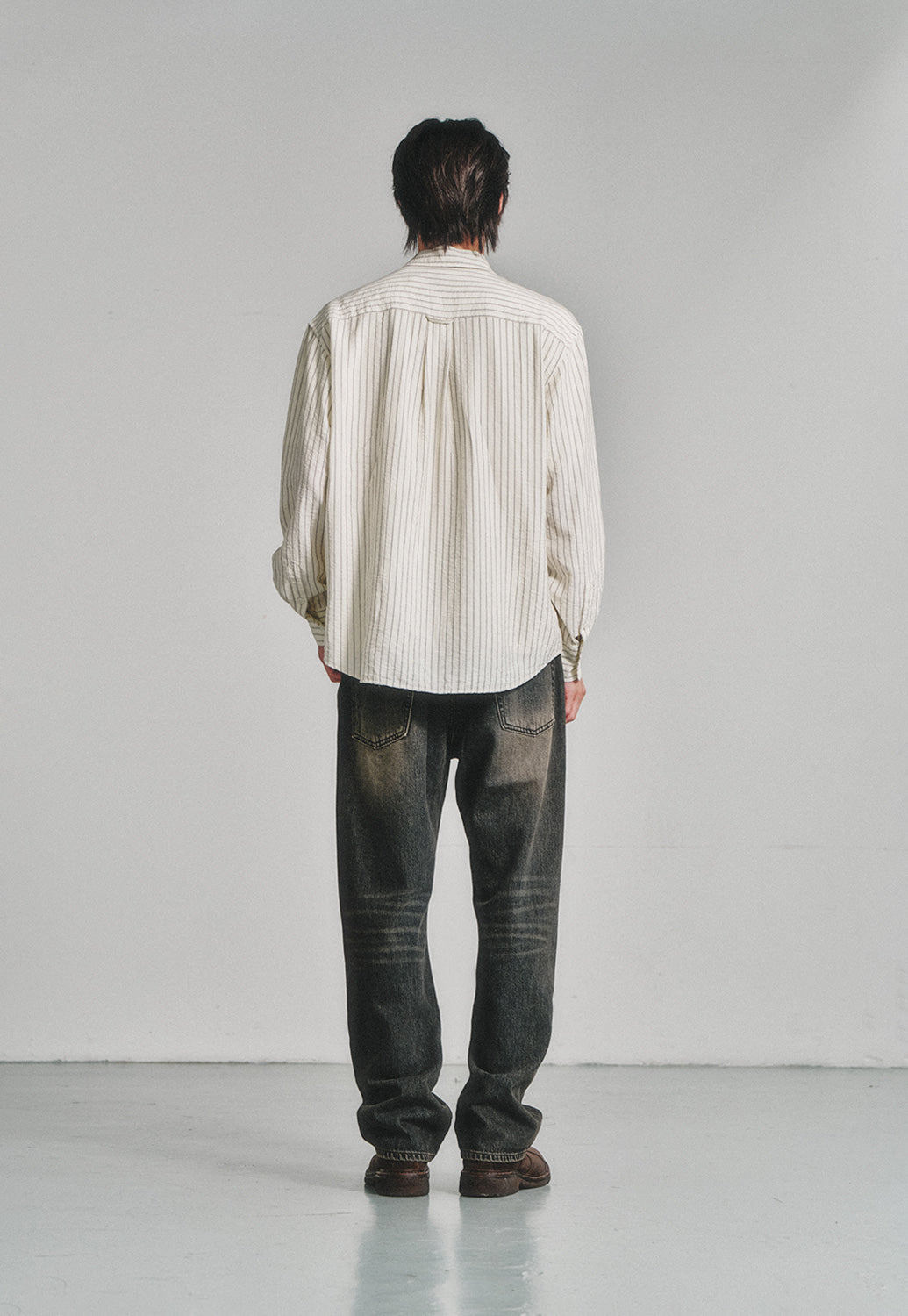 Art if acts - Selvedge 5P Denim Pants (Vintage Black) product image 4 | TRAB K-Fashion Australia