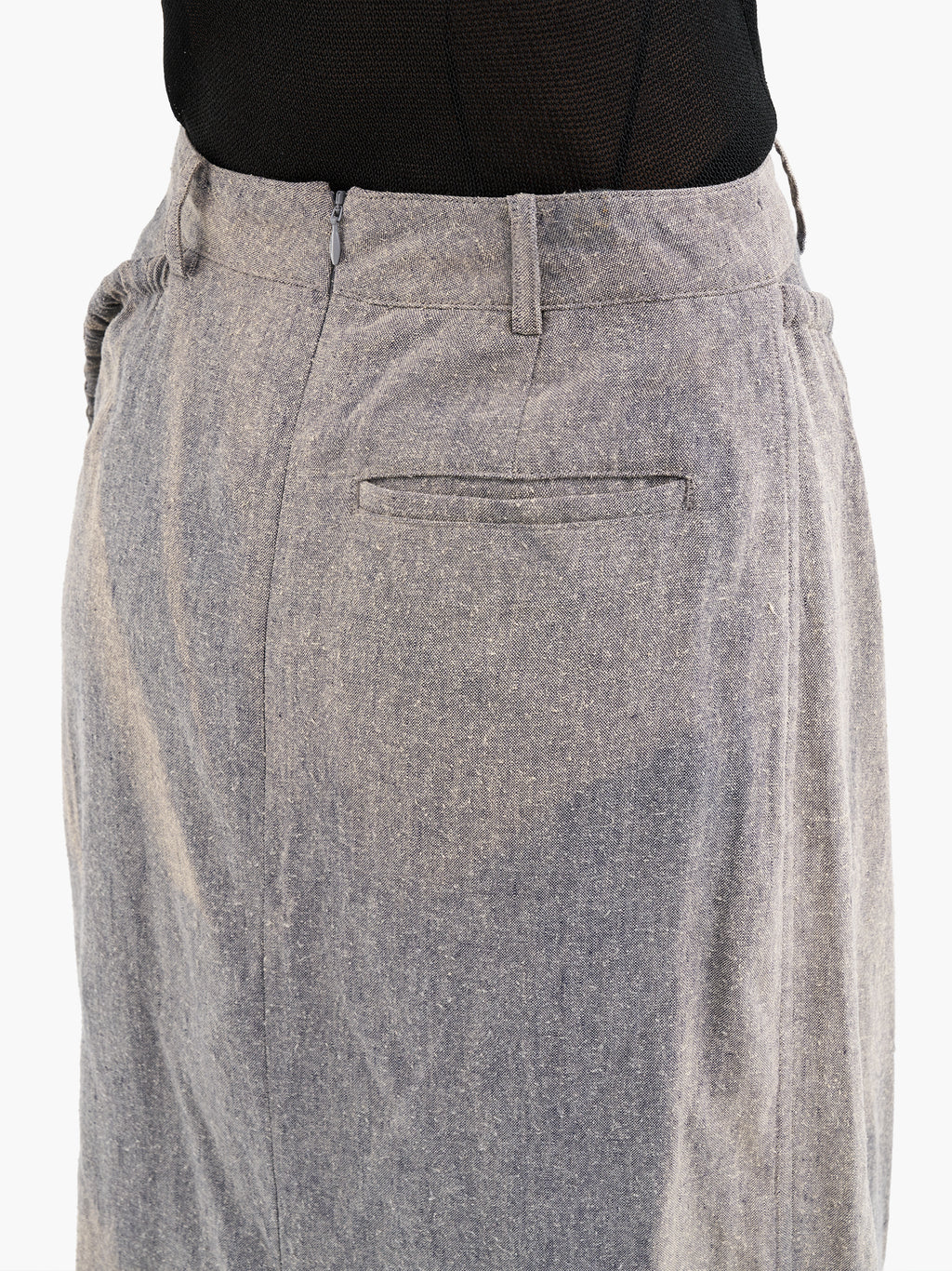 Jiyong Kim - Sun-Bleached Layered Skirt (Grey) product image 6 | TRAB K-Fashion Australia