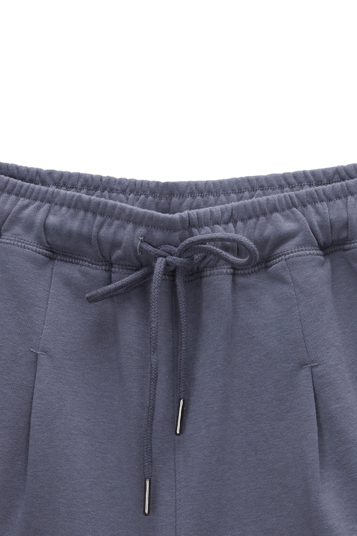 Matin Kim - Stitch Label Sweatshorts (Smoke Blue) product image 3 | TRAB K-Fashion Australia