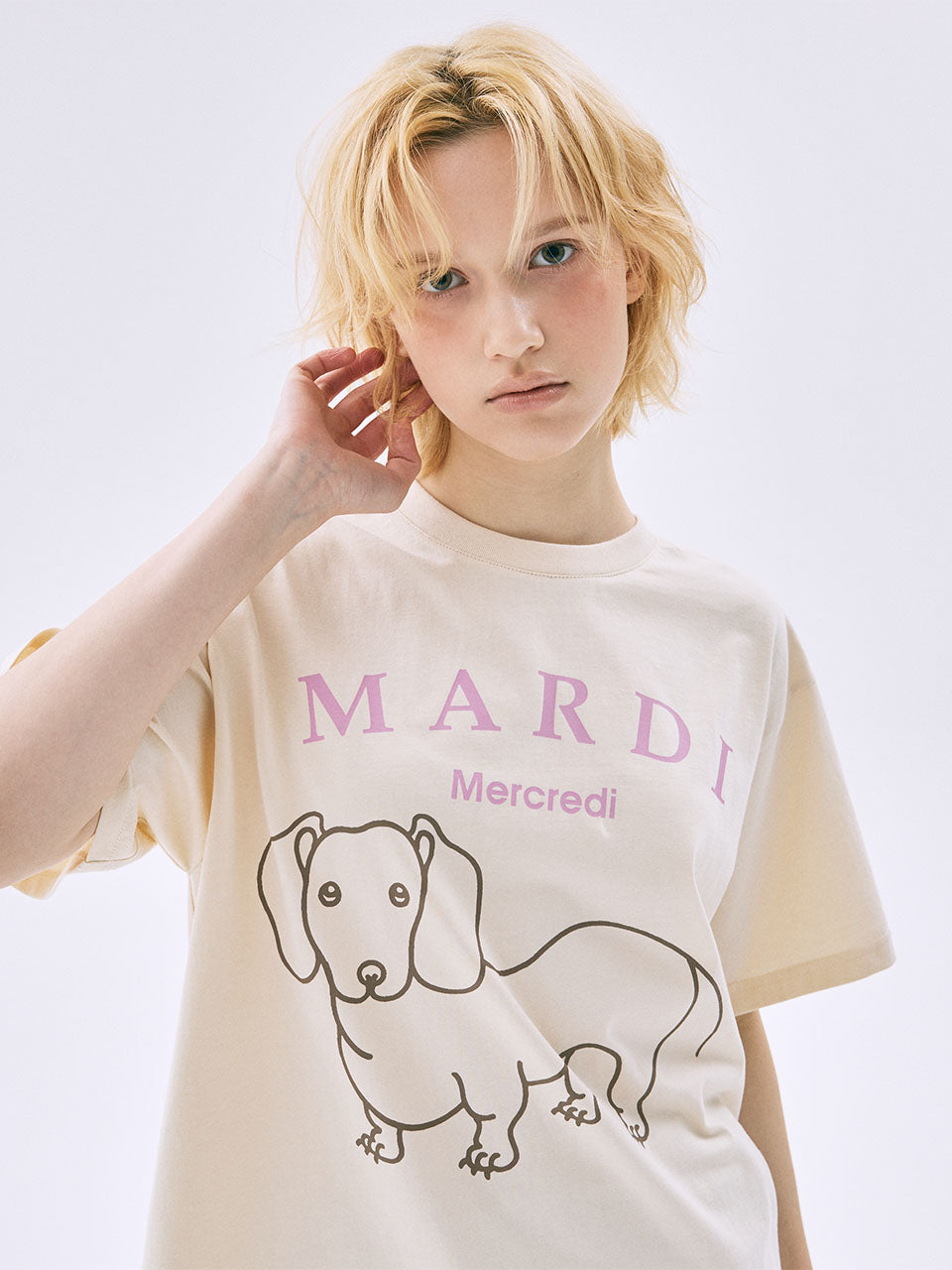 Mardi Mercredi - Tshirt Ddanji Ch.06 (Butter Pinklavender) product image 1 | TRAB K-Fashion Australia