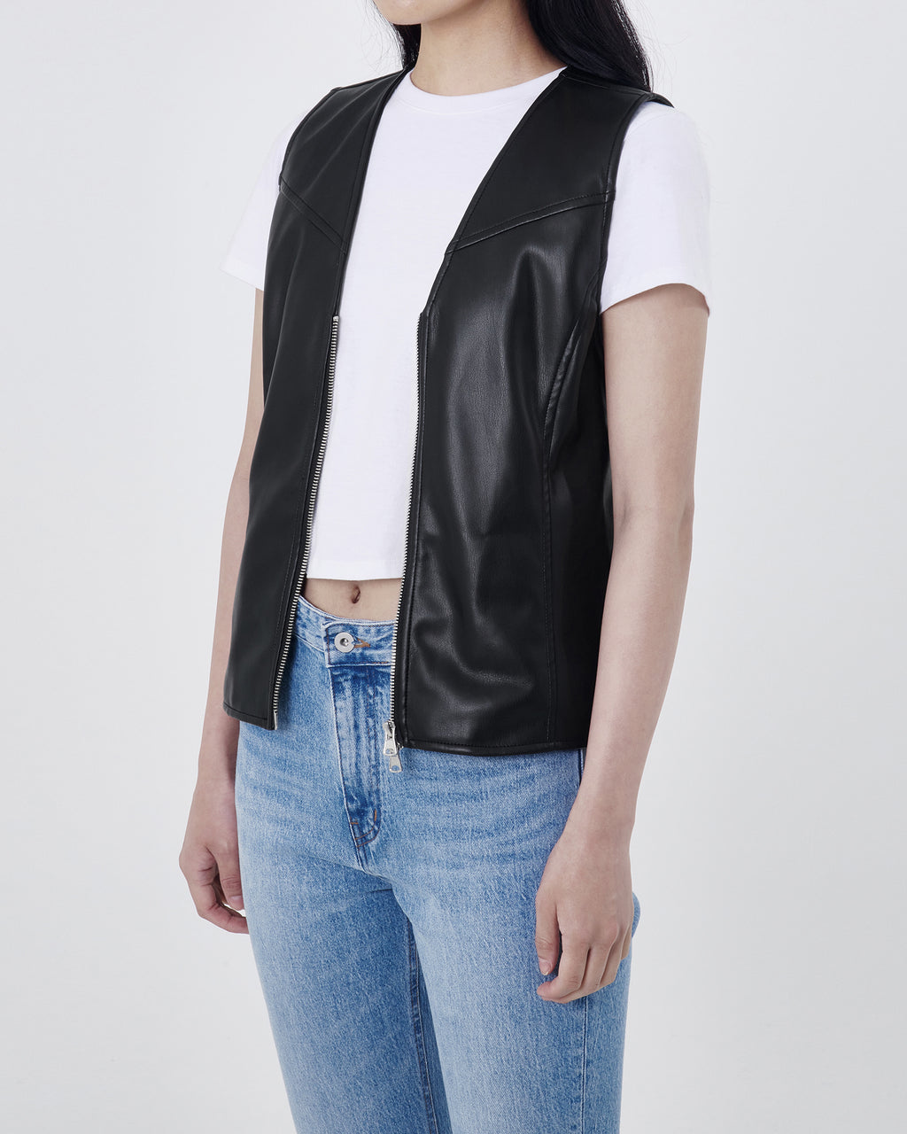 Brownyard - Eco Leather Western Vest (Black) product image 5 | TRAB K-Fashion Australia