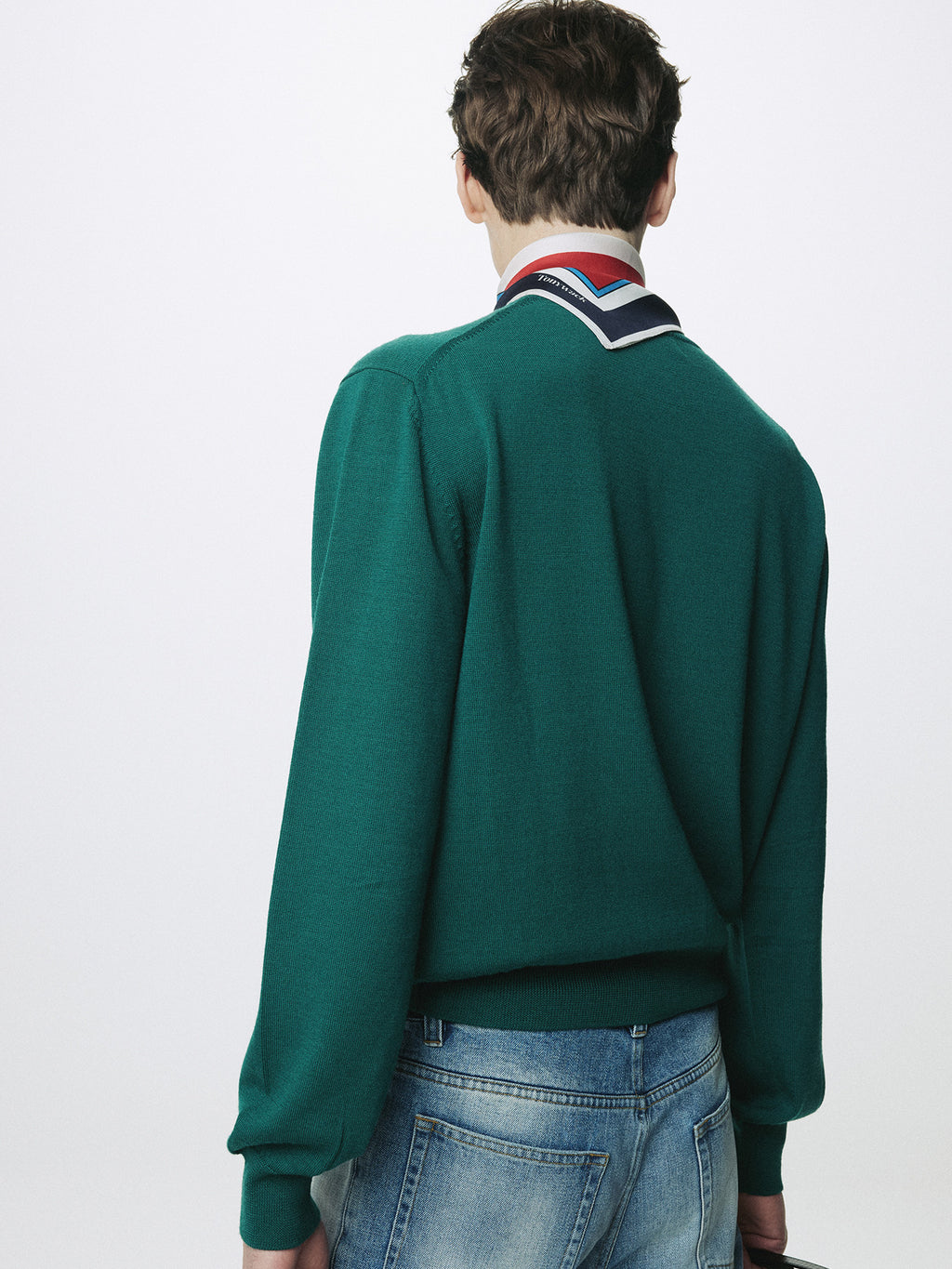 Tonywack - Spring Wool Crew Neck Knit (Sea Green) product image 7 | TRAB K-Fashion Australia