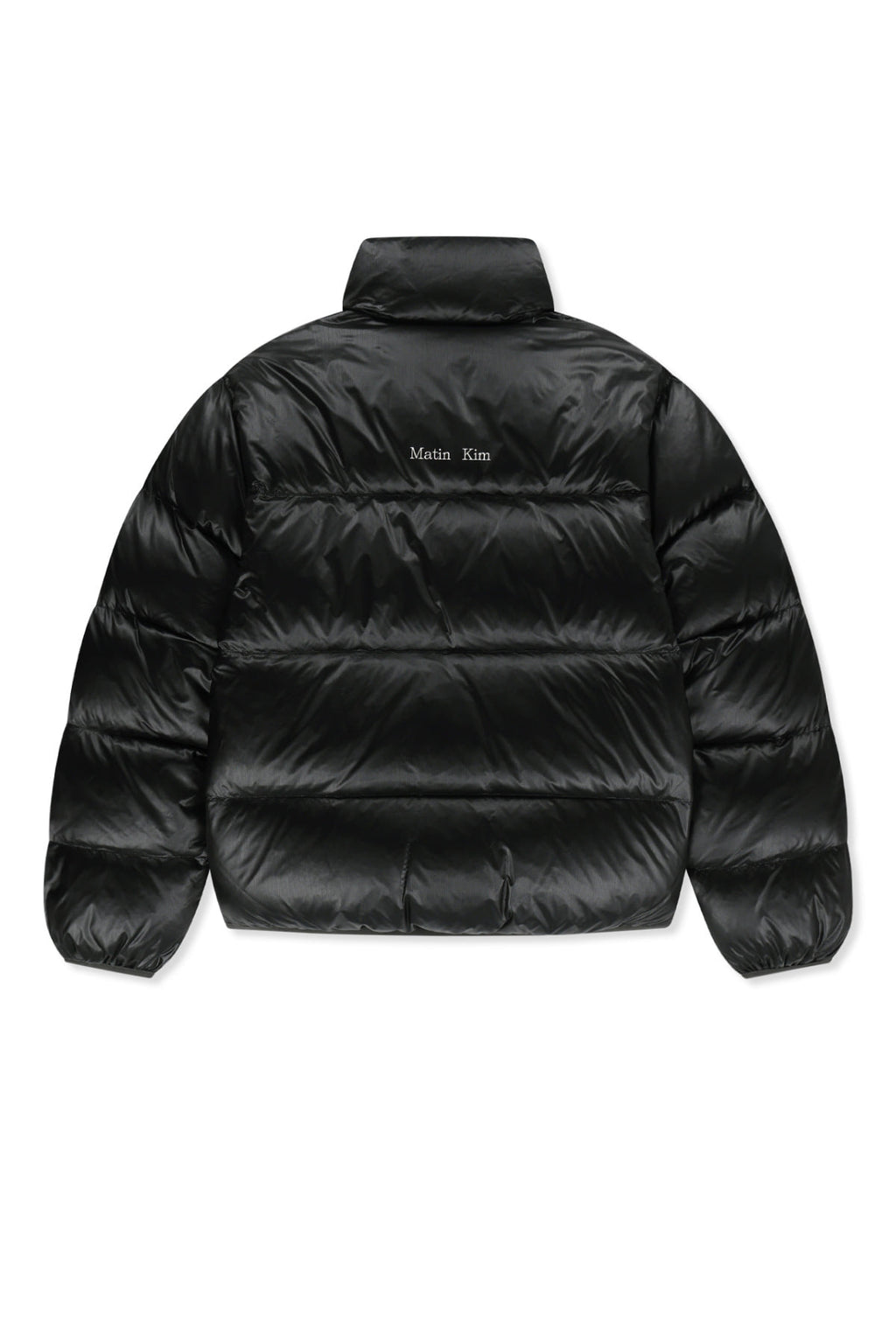 Matin Kim - Icon Logo Down Jumper (Black) product image 3 | TRAB K-Fashion Australia