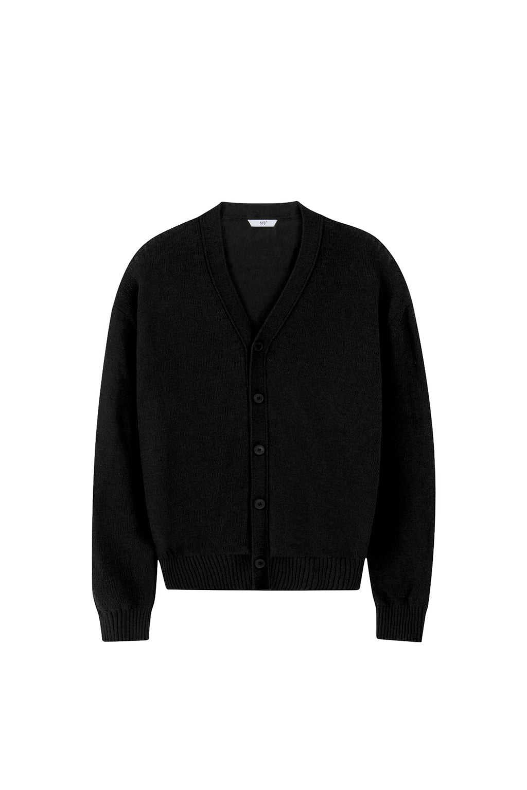 Stu - V- Neck Light Cardigan (Black) product image 17 | TRAB K-Fashion Australia
