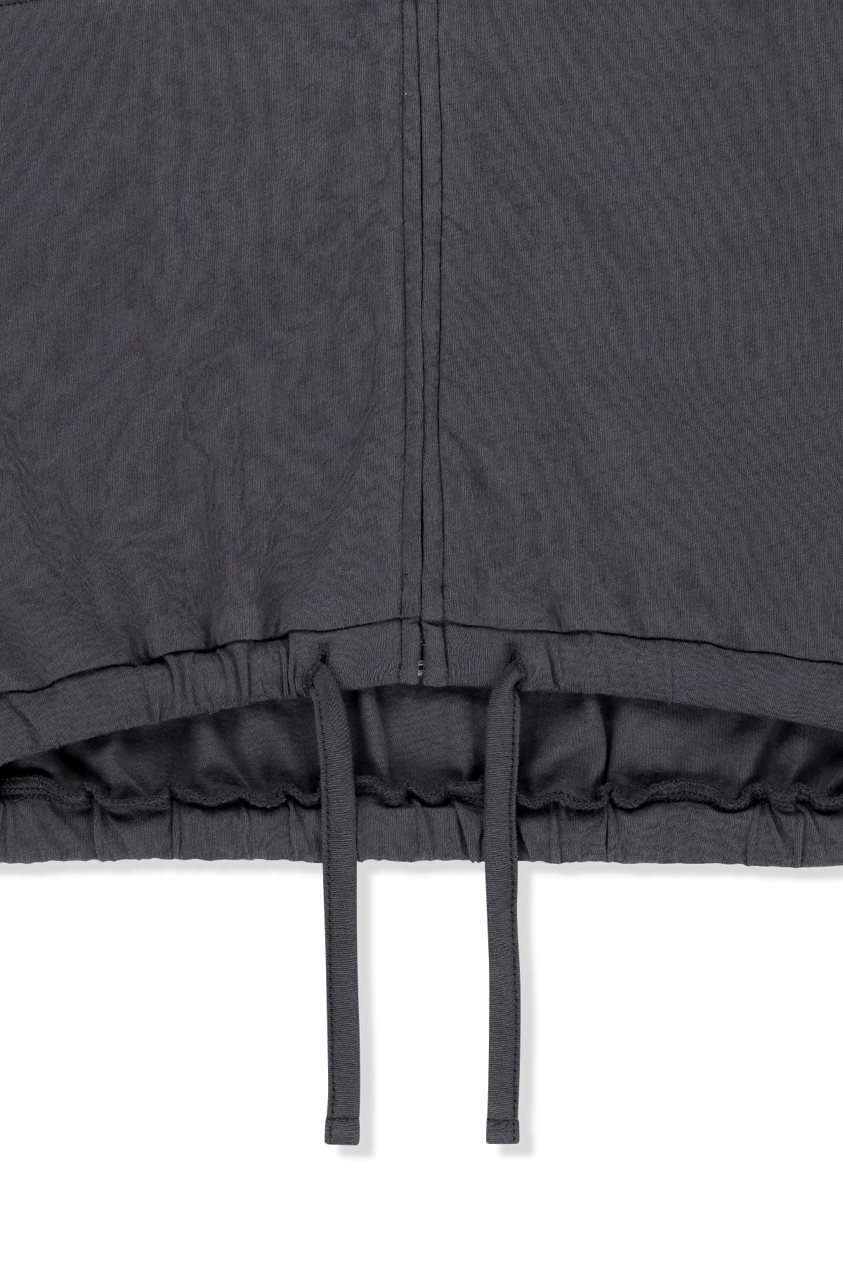 Matin Kim - Matin 16 Applique Logo Hoody Zip Up (Dark Navy) product image 5 | TRAB K-Fashion Australia
