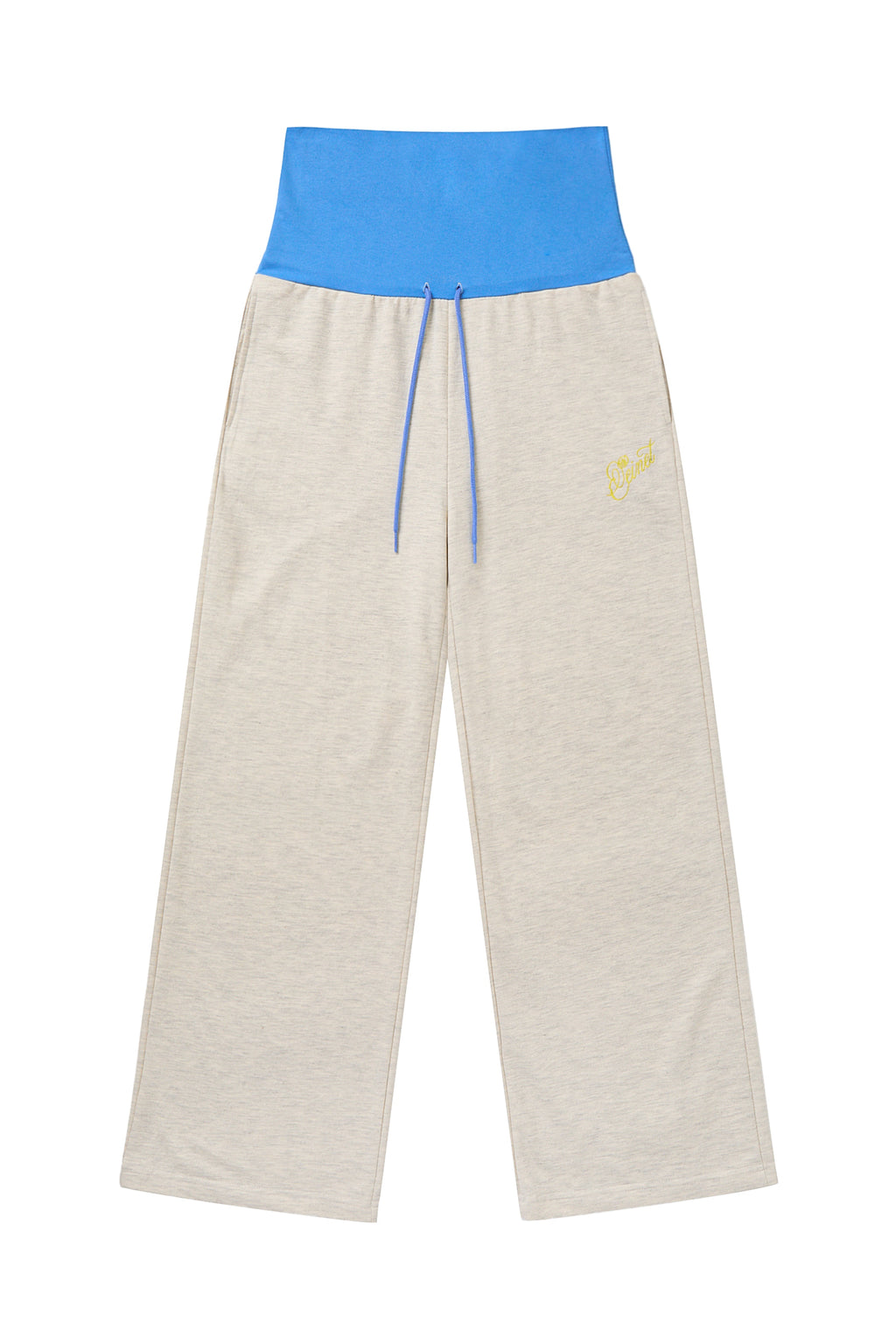 Deinet - Rose Double Sweat Pants (Melange White) product image 11 | TRAB K-Fashion Australia