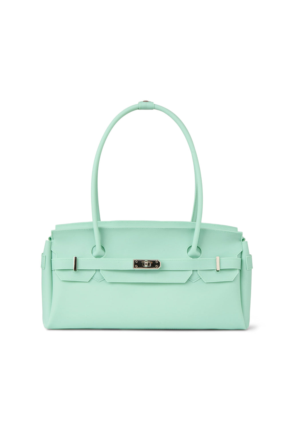 Deinet - [free Card Wallet] Jelly Two-Way Bag (Mint) product image 1 | TRAB K-Fashion Australia