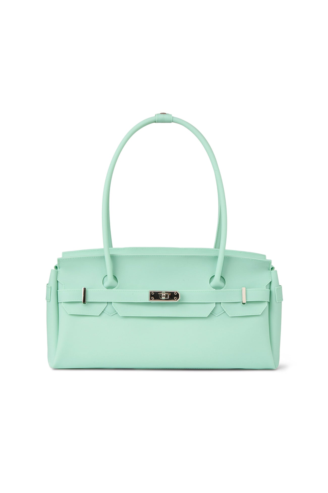 Deinet - [free Card Wallet] Jelly Two-Way Bag (Mint) product image 1 | TRAB K-Fashion Australia