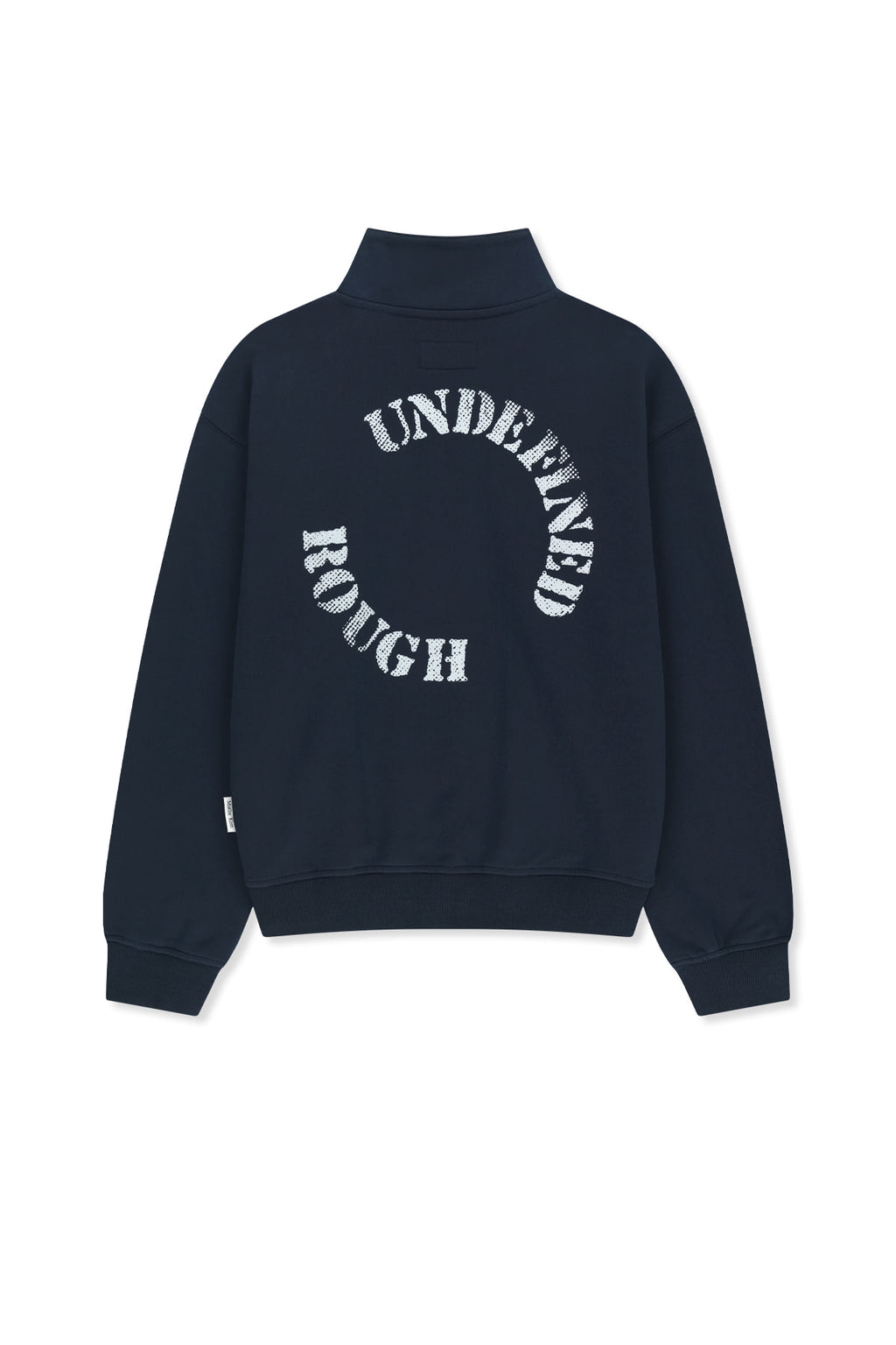 Matin Kim - Matin Logo Quarter Zip Up (Navy) product image 2 | TRAB K-Fashion Australia