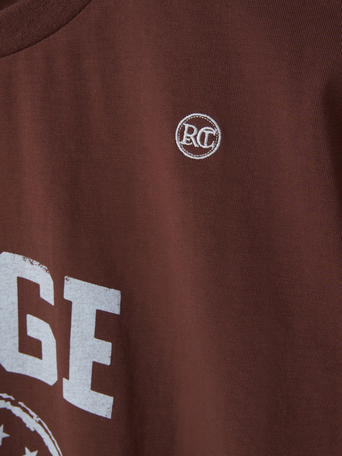 Recto - Llege Logo T-Shirt (Burgundy) product image 2 | TRAB K-Fashion Australia