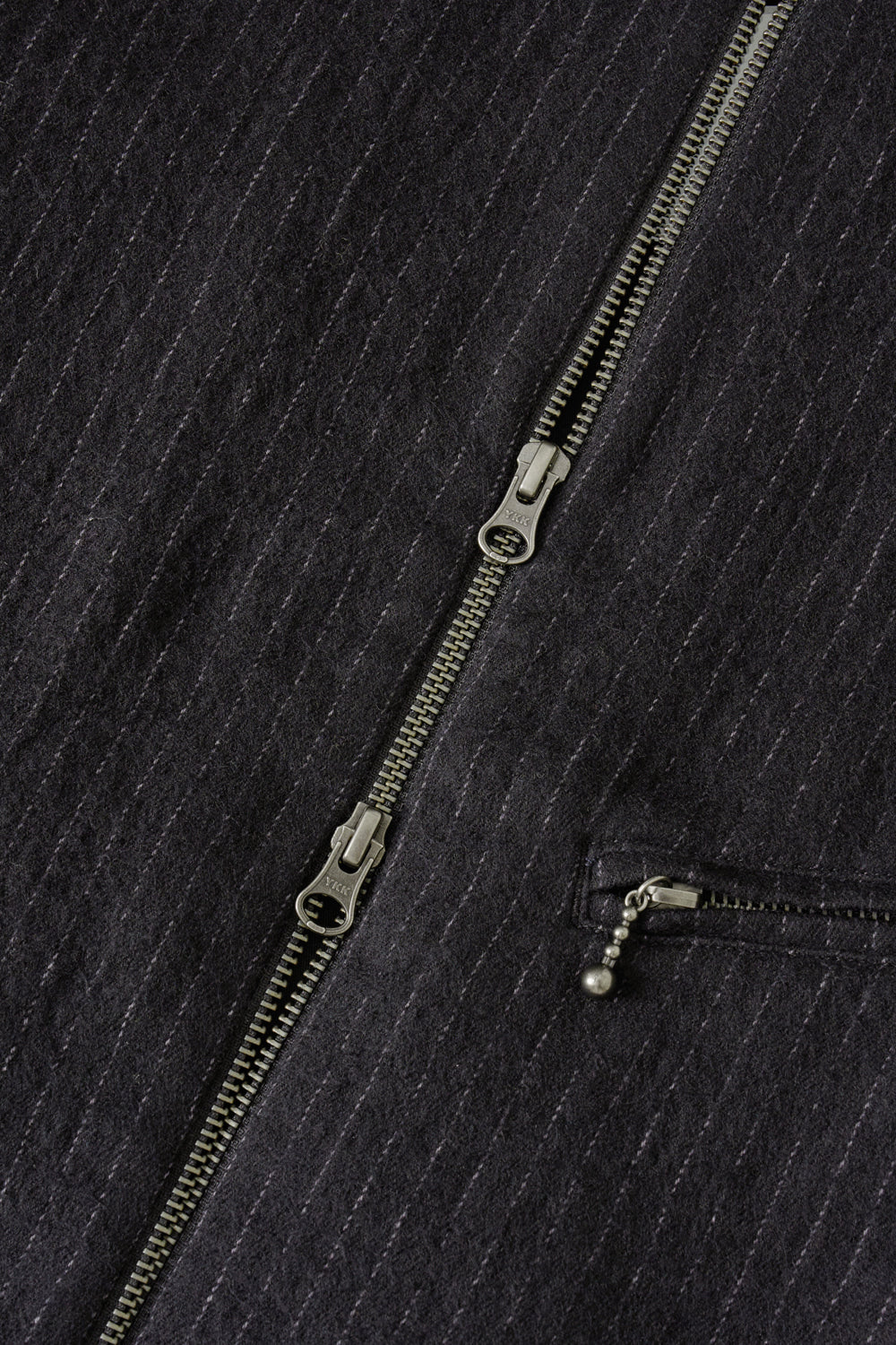 Hatchingroom - Hairy Bomber Jacket Stripe (Black) product image 5 | TRAB K-Fashion Australia