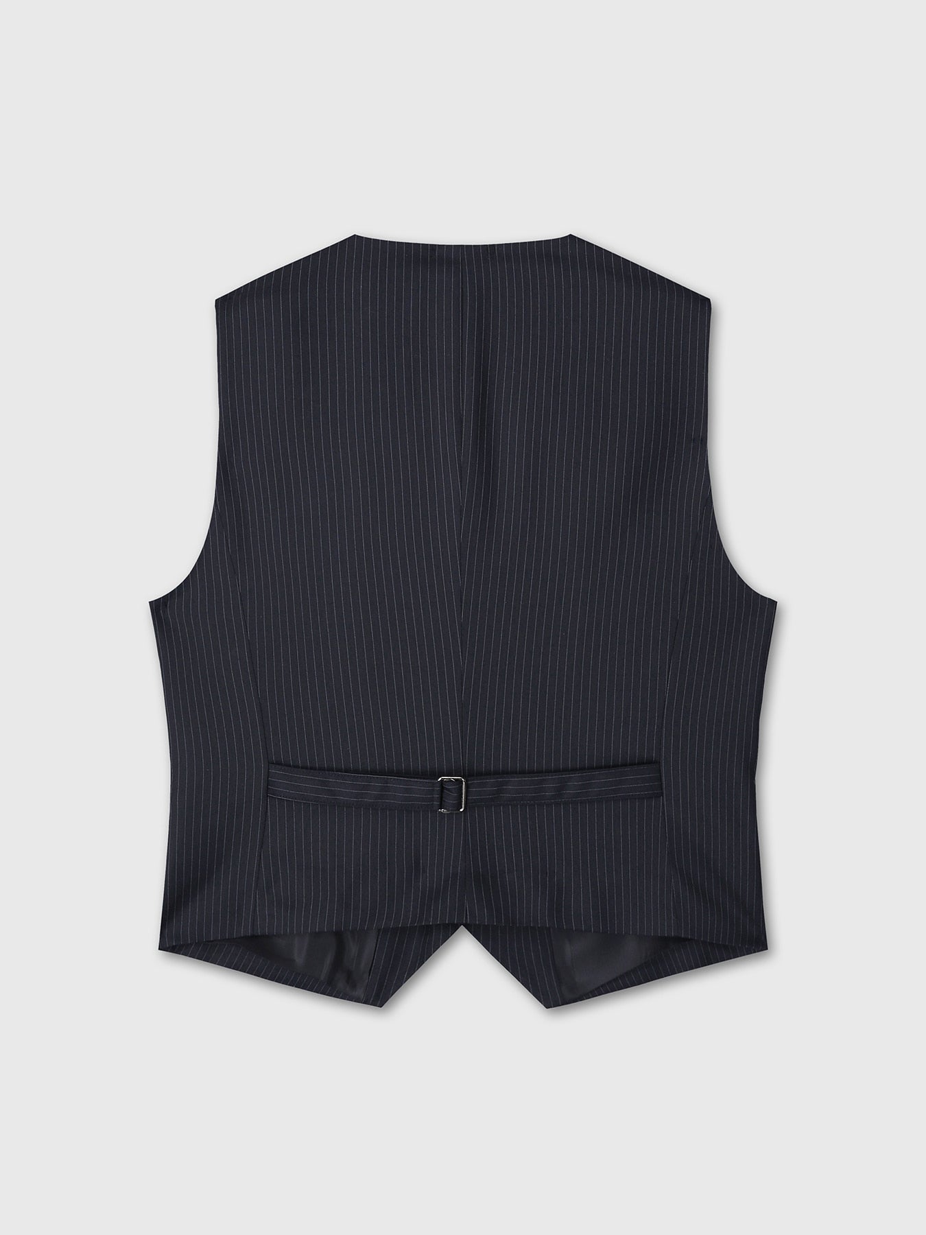 Tonywack - Wool Tailored Vest (Navy Pinstripe) product image 8 | TRAB K-Fashion Australia