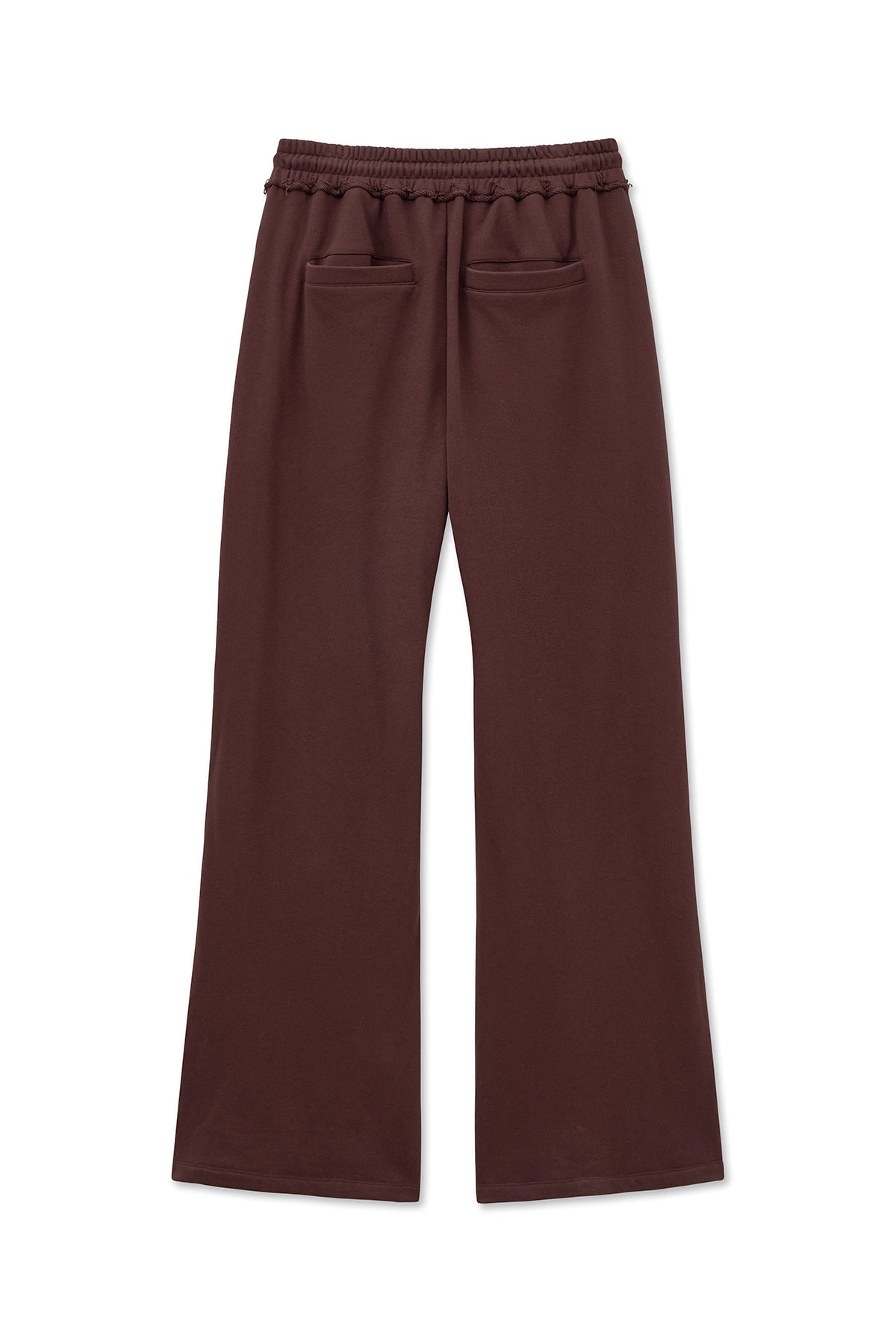 Matin Kim - Drawstring Point Sweatpants (Burgundy) product image 2 | TRAB K-Fashion Australia