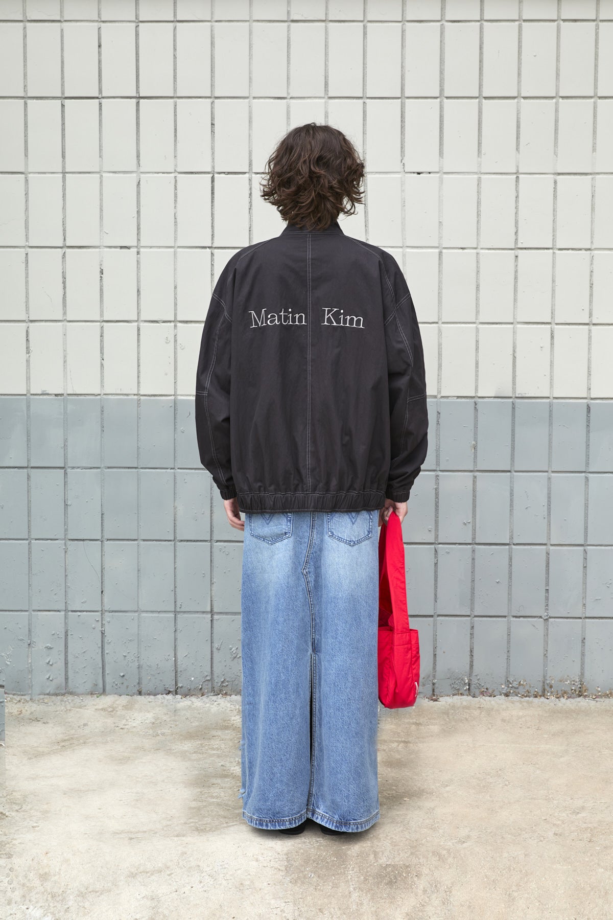 Matin Kim - Utility Bomber Jumper (Black) product image 7 | TRAB K-Fashion Australia