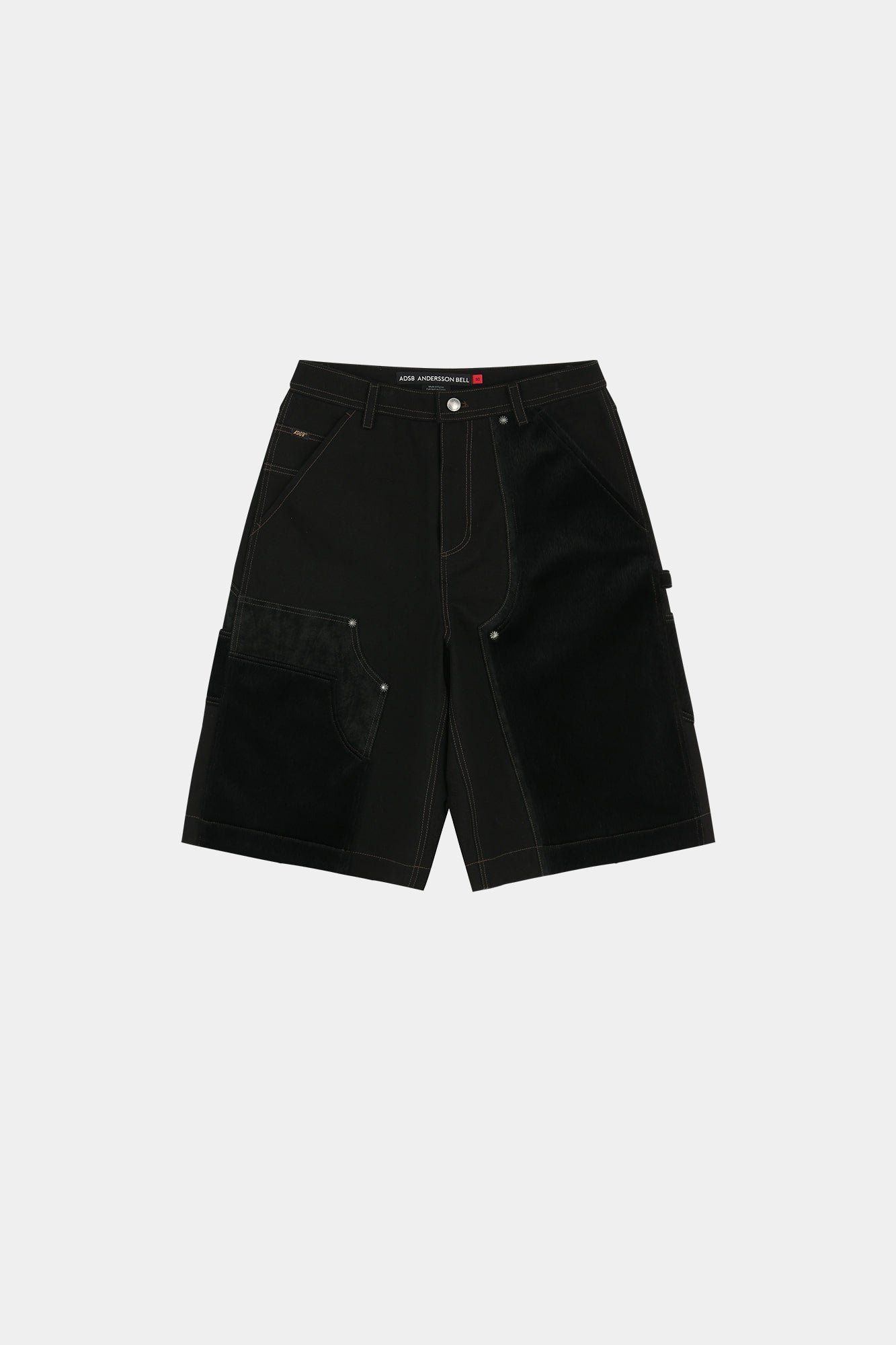 パンツ ANDERSSON BELL FAUX PONY SHORTS 32 Andersson Bell - [预购– 6月9日发货] 仿马毛拼色开衫 – TRAB