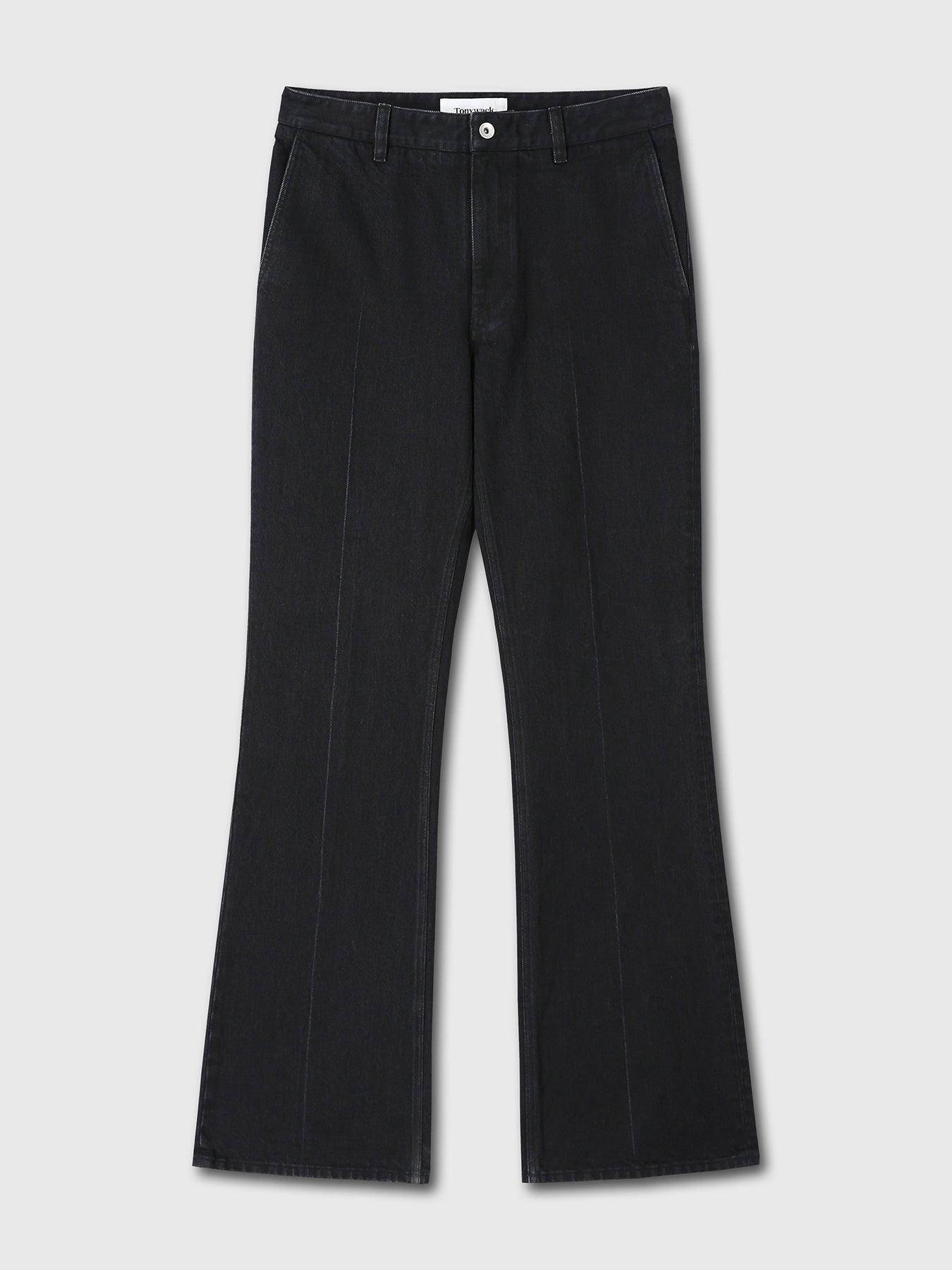 Tonywack - Flared-Leg Tailored Jeans (Washed Black) product image 6 | TRAB K-Fashion Australia