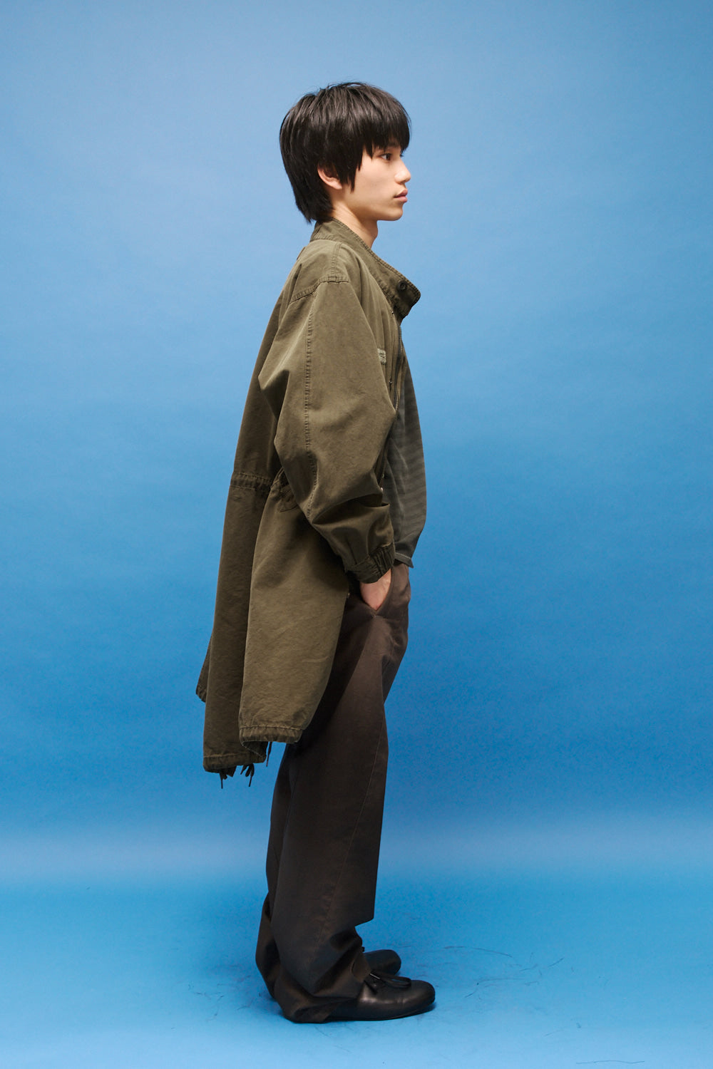 Hatchingroom - Mods Parka (Over Dyed Mud Khaki) product image 11 | TRAB K-Fashion Australia