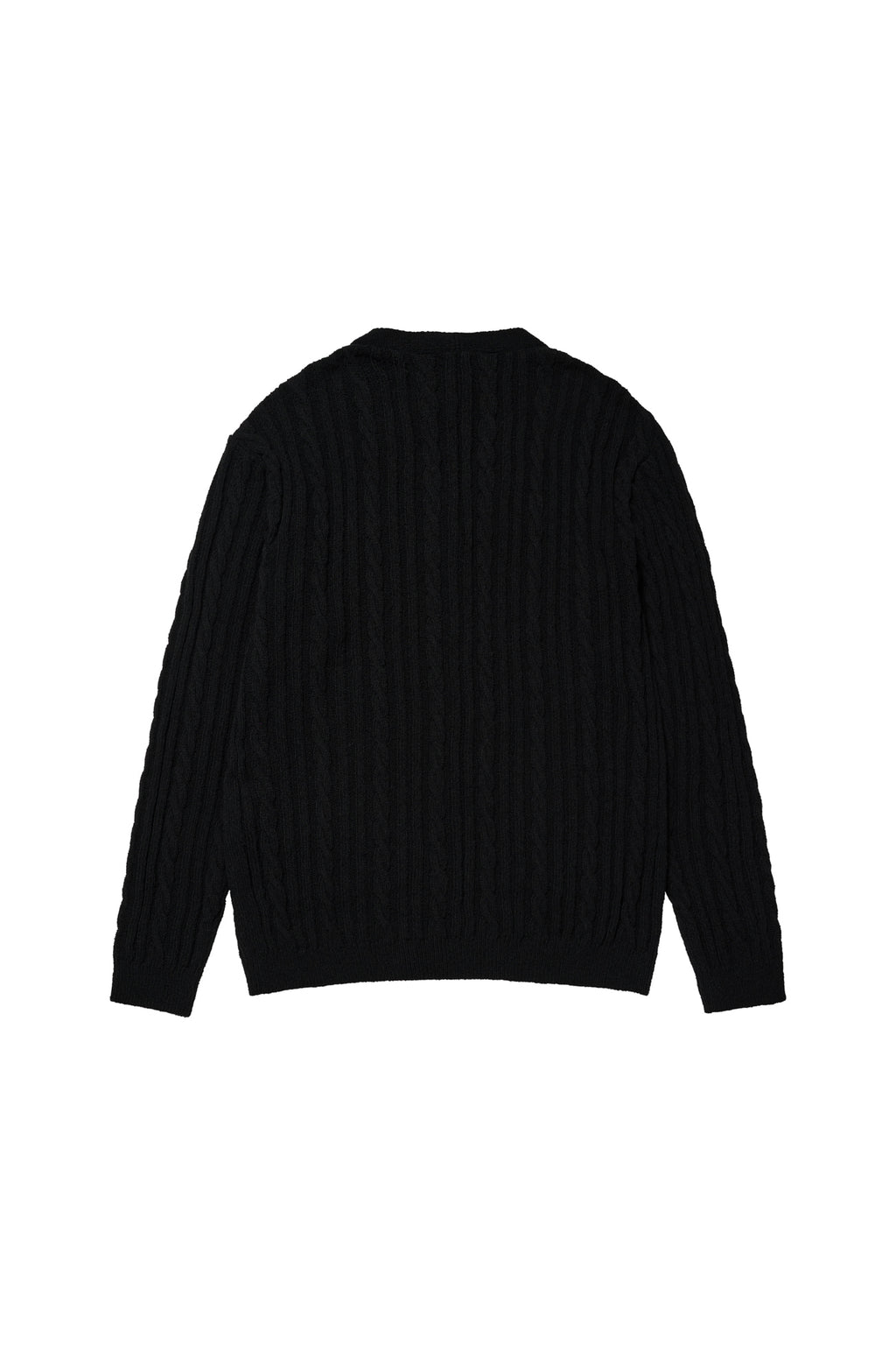 Deinet - Deinet Cable Cardigan (Black) product image 14 | TRAB K-Fashion Australia