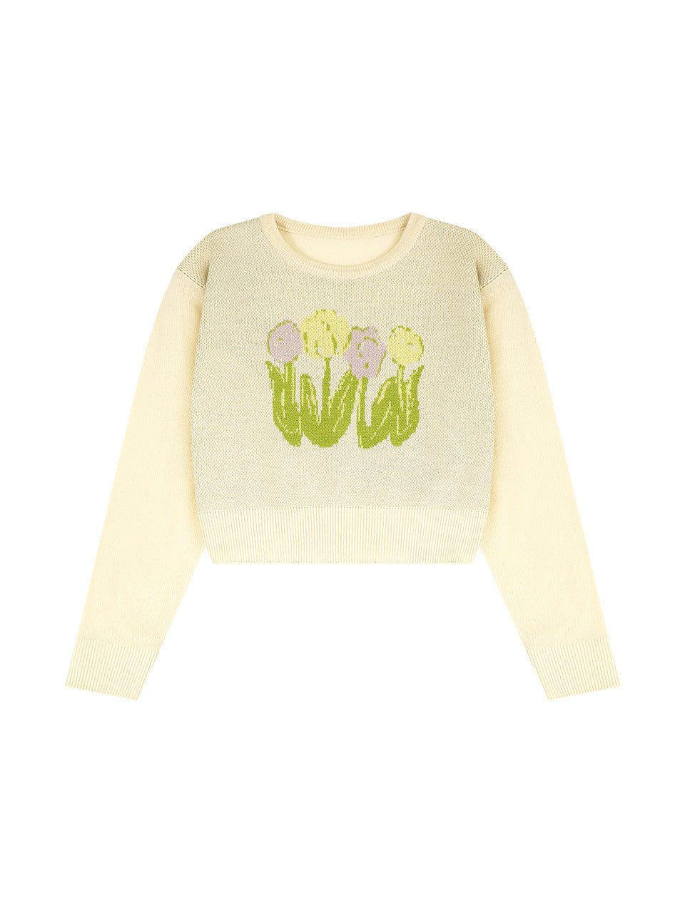Margarin Fingers - Tulip Pullover (Cream) product image 2 | TRAB K-Fashion Australia
