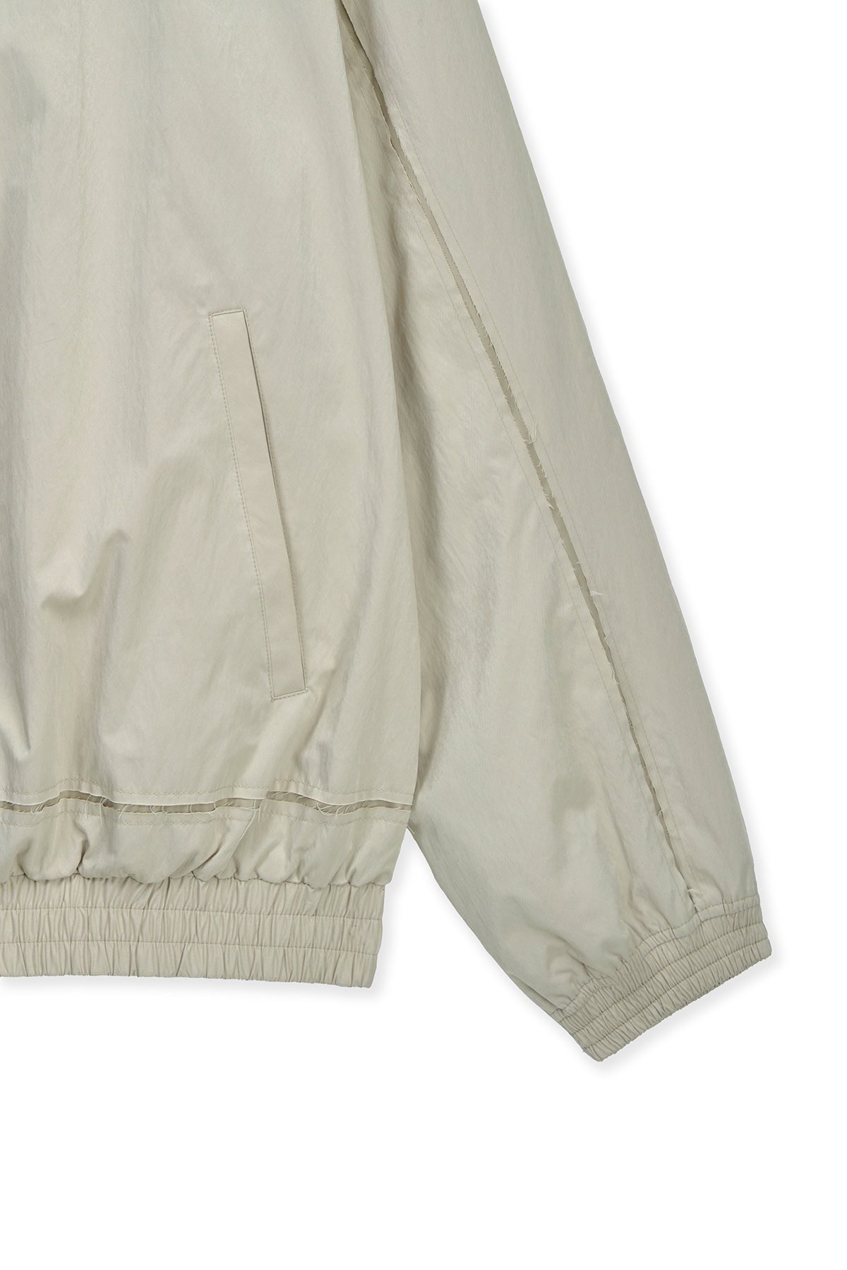 Matin Kim - Embroidery Back Logo Jumper (Beige) product image 4 | TRAB K-Fashion Australia