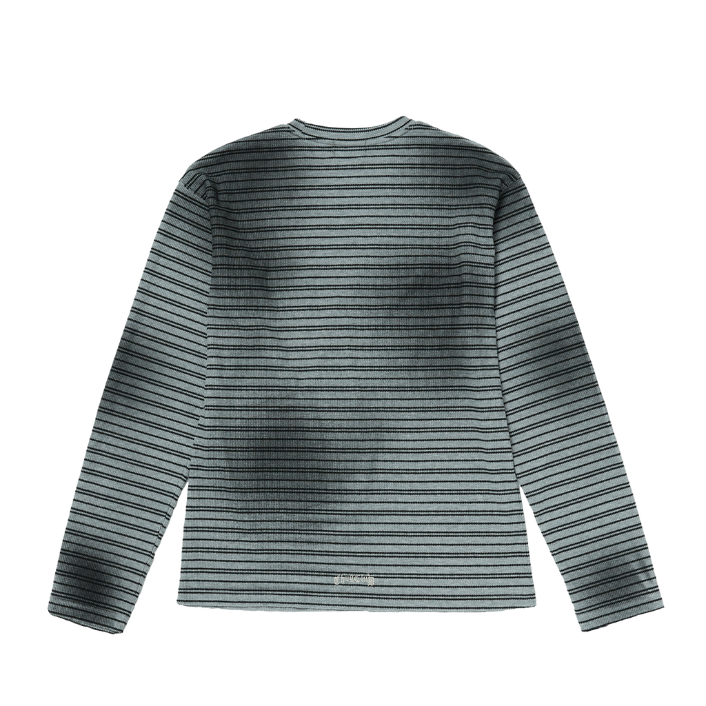 Thug Club - TC Striped Long-Sleeve (Grey) product image 2 | TRAB K-Fashion Australia