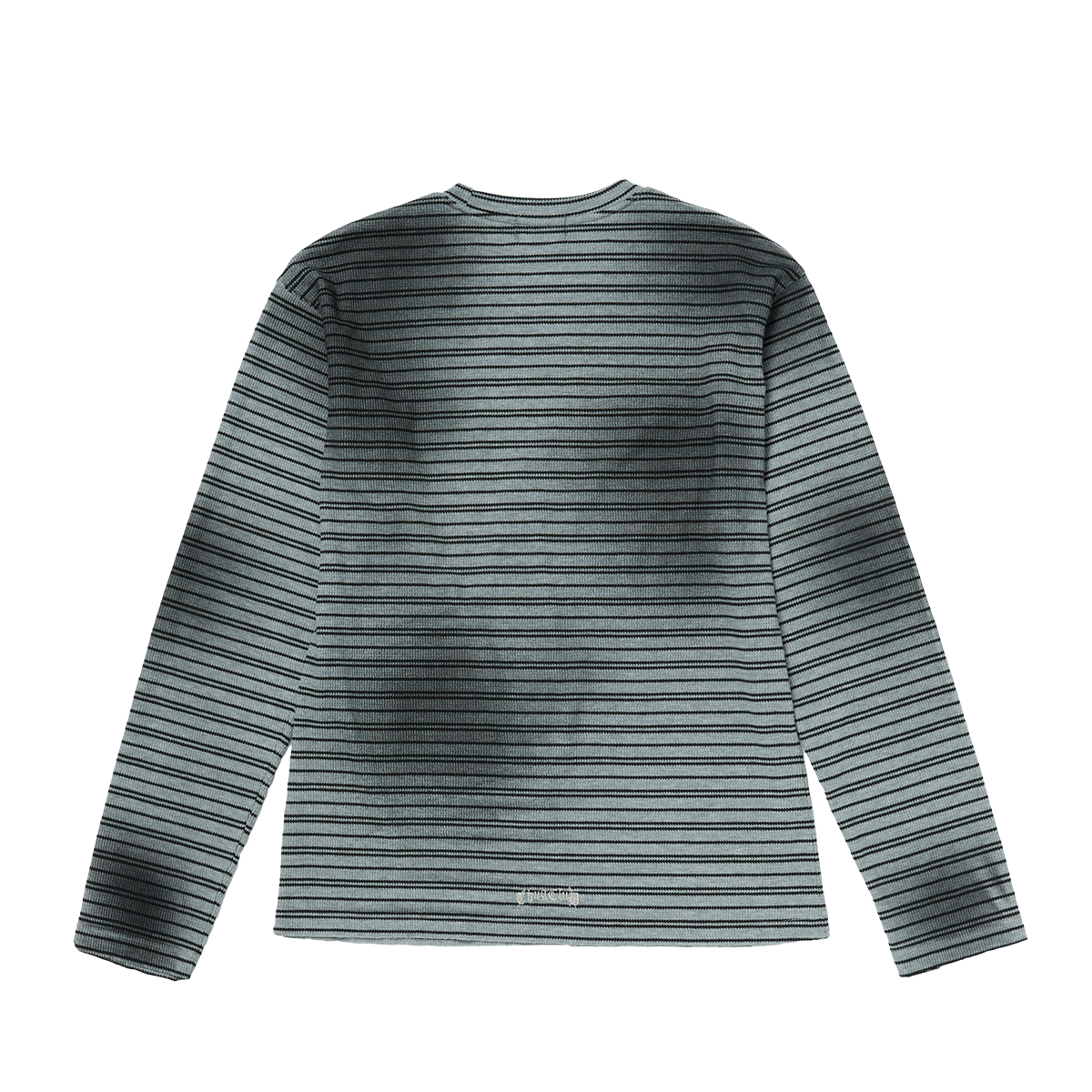 Thug Club - TC Striped Long-Sleeve (Grey) product image 2 | TRAB K-Fashion Australia