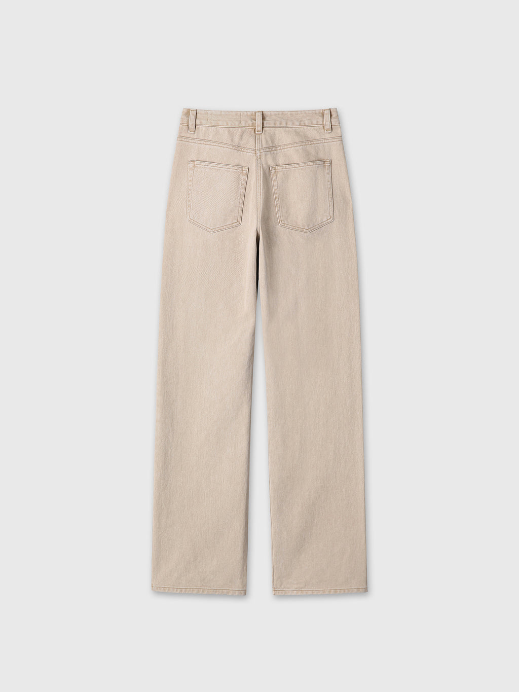 Tonywack - Washed Cotton Straight Pants (Washed Beige) product image 9 | TRAB K-Fashion Australia