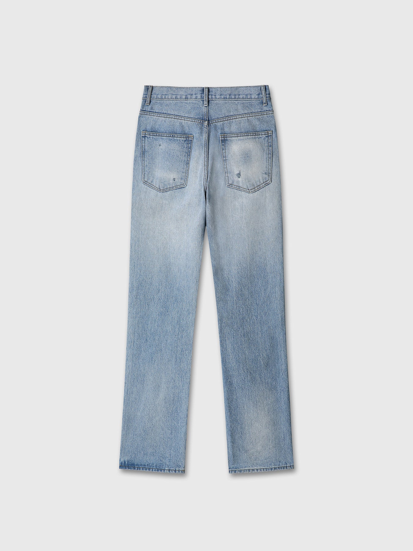 Tonywack - Slim Straight Denim Jeans (Light Blue) product image 12 | TRAB K-Fashion Australia