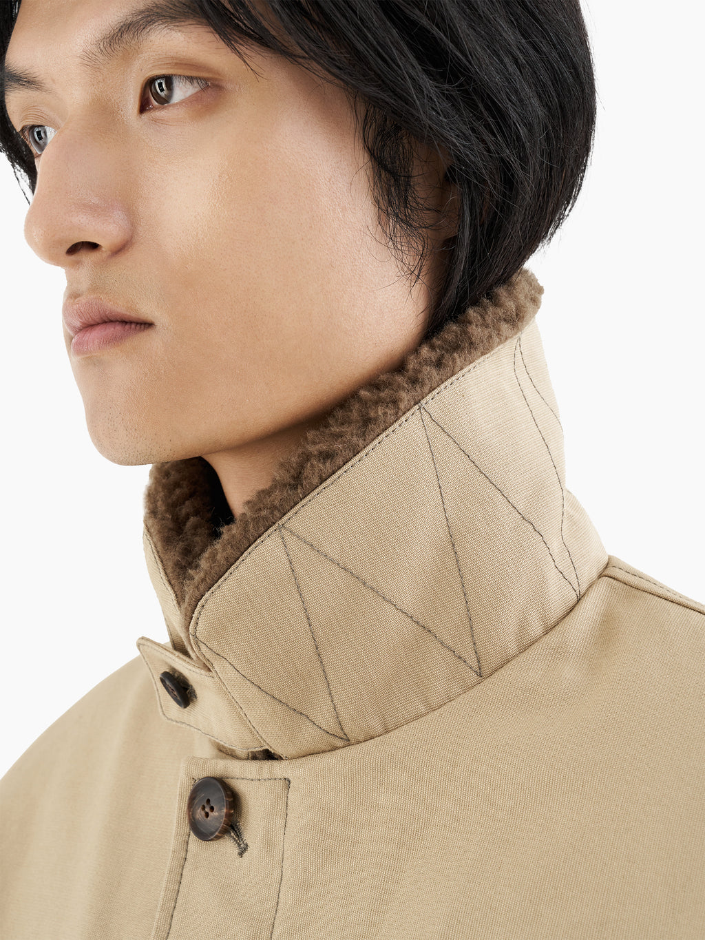 Jiyong Kim - Sun-Bleached Deck Jacket (Brown) product image 8 | TRAB K-Fashion Australia