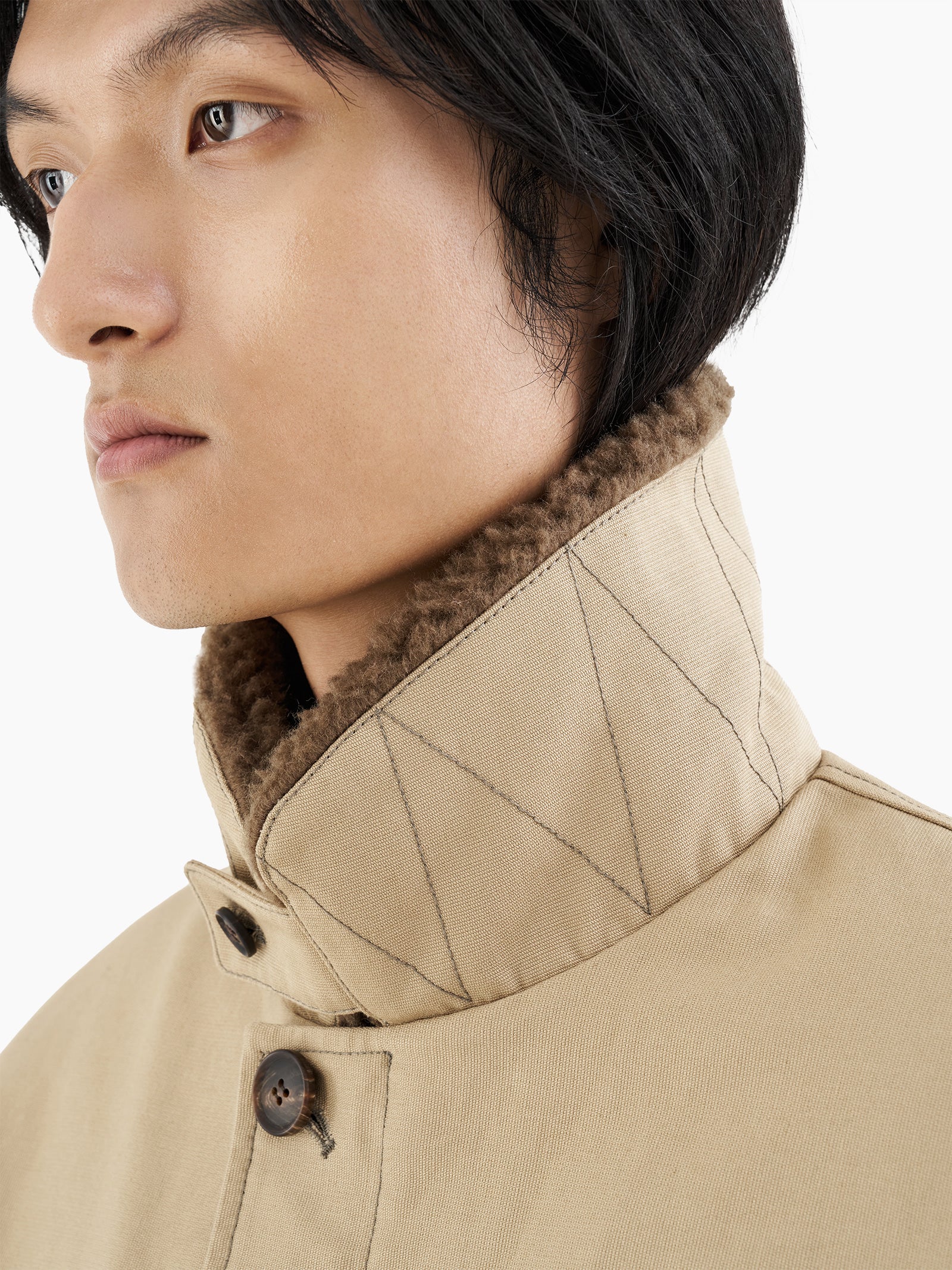 Jiyong Kim - Sun-Bleached Deck Jacket (Brown) product image 8 | TRAB K-Fashion Australia