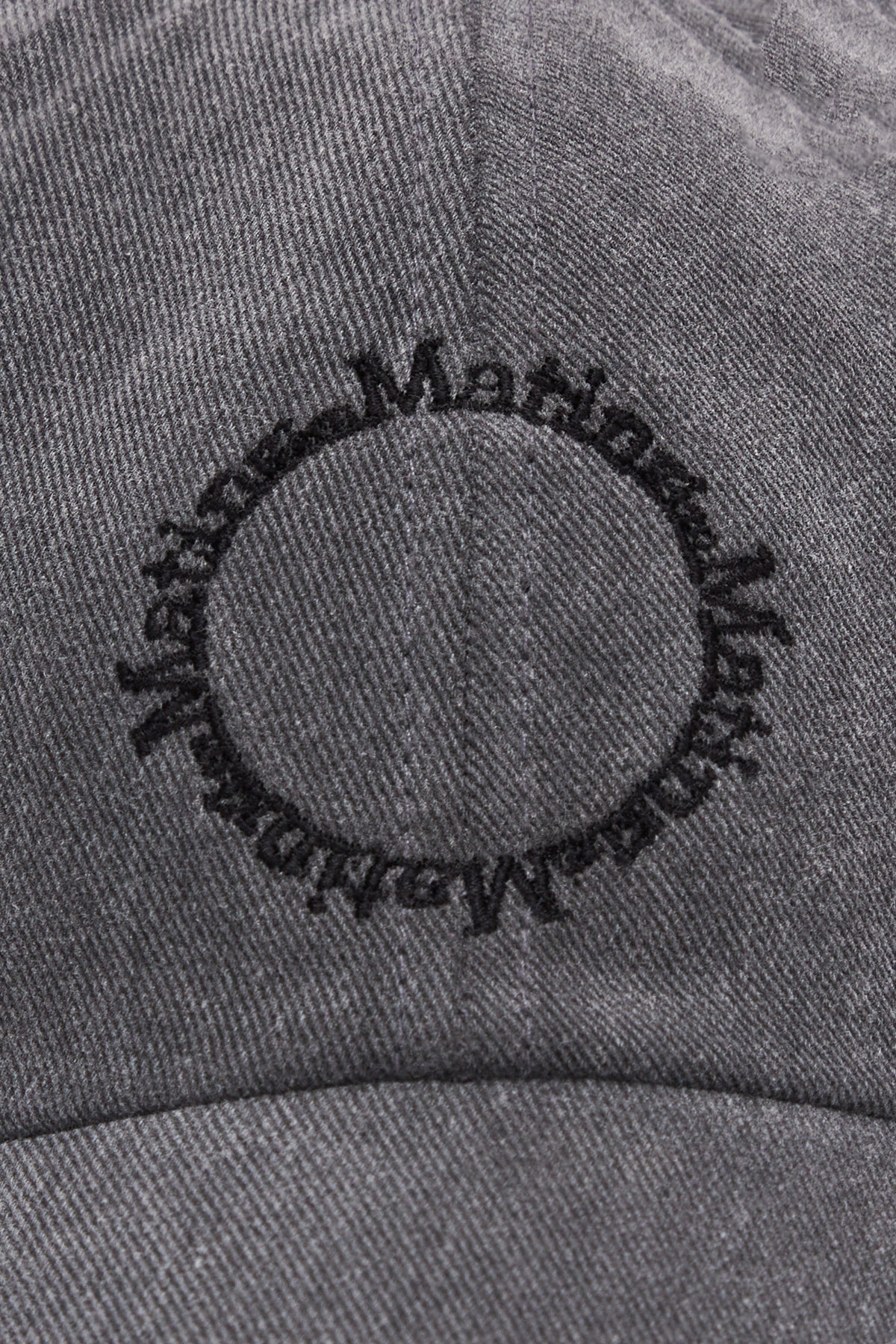 Matin Kim - Macaron Logo Ball Cap (Charcoal) product image 3 | TRAB K-Fashion Australia