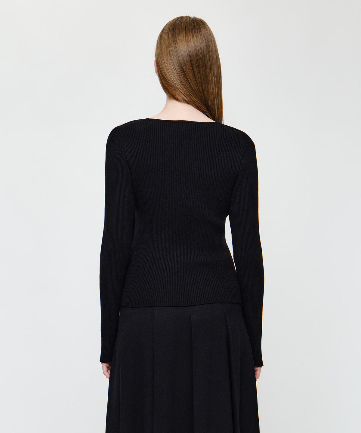 Marithe & Francois Girbaud - Wrap Knit (Black) product image 3 | TRAB K-Fashion Australia