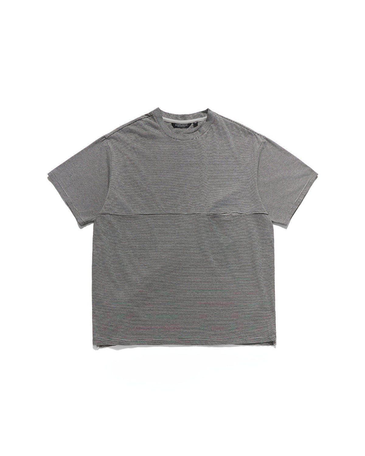 Eastlogue - Modified One Pocket T-shirts (Black & White Stripe) product image 7 | TRAB K-Fashion Australia