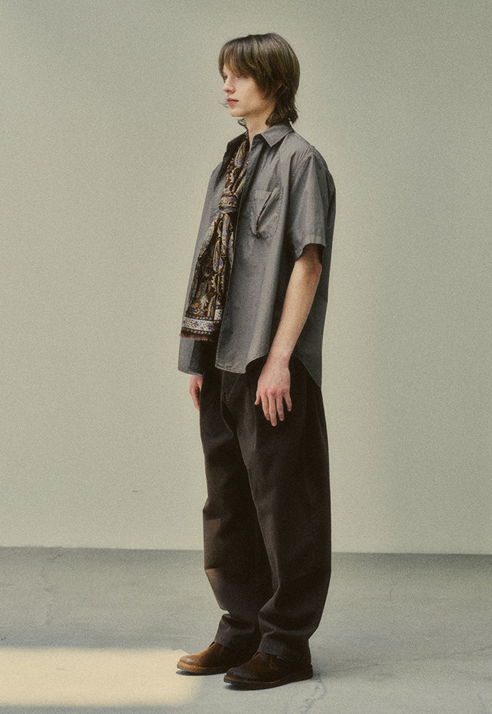 Art if acts - Garment Dyed Half Shirt (Brown) product image 3 | TRAB K-Fashion Australia
