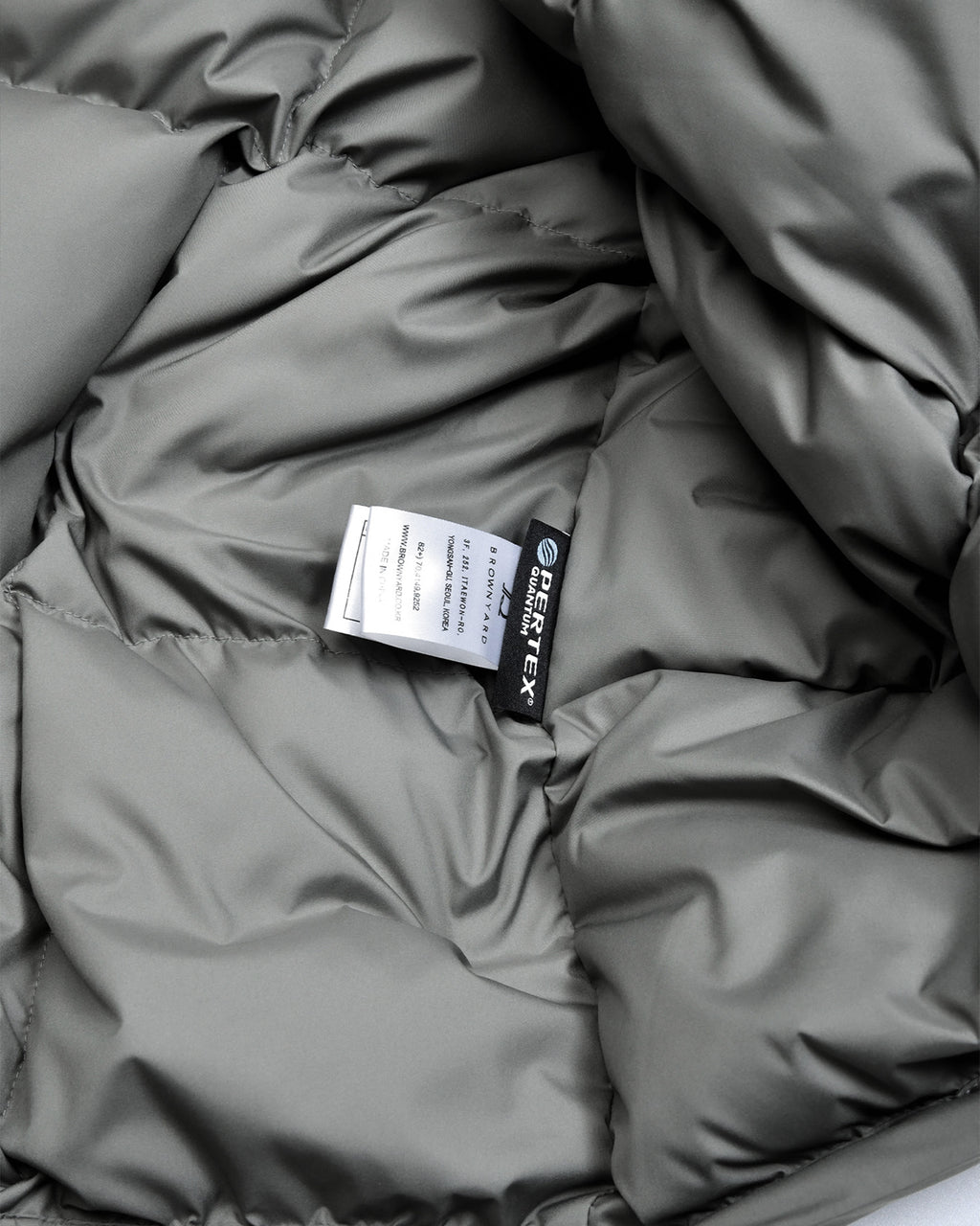 Brownyard - Utility Goose Down Parka (Olive Grey) product image 11 | TRAB K-Fashion Australia