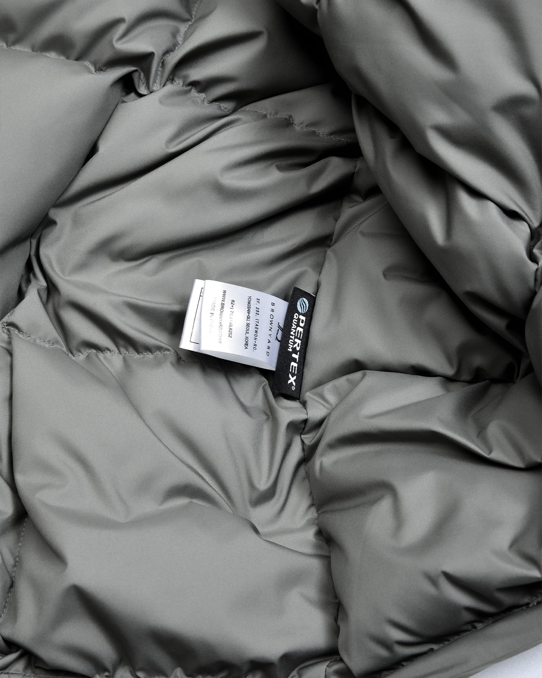 Brownyard - Utility Goose Down Parka (Olive Grey) product image 11 | TRAB K-Fashion Australia