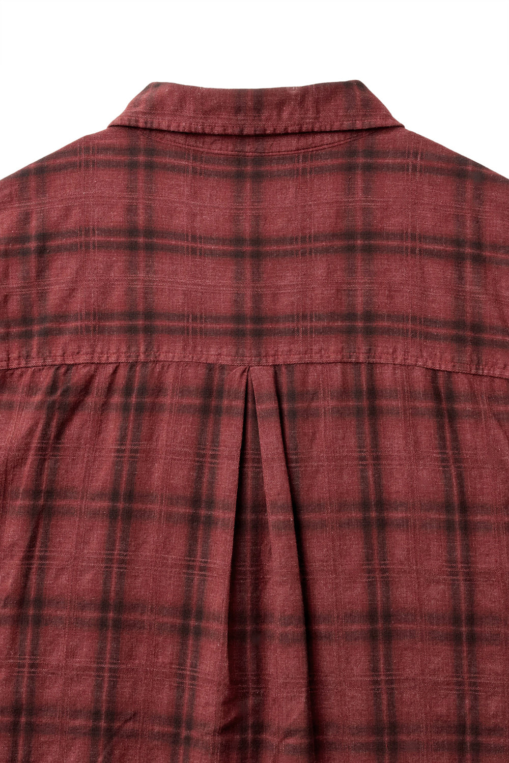 Hatchingroom - 2Pk Shirt 1/2 Over Dyed Check (Dark Red) product image 5 | TRAB K-Fashion Australia