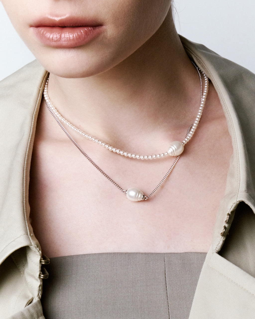 Numbering - Baroque Pearl Necklace #4830 product image 1 | TRAB K-Fashion Australia