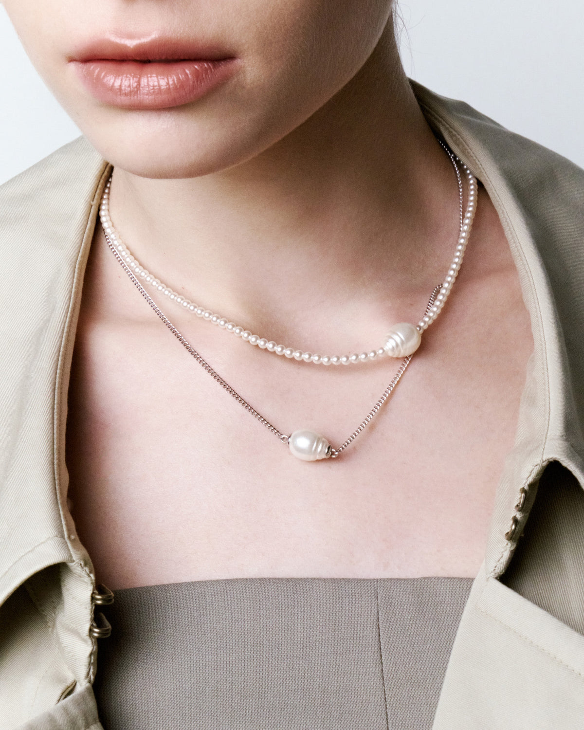 Numbering - Baroque Pearl Necklace #4830 product image 1 | TRAB K-Fashion Australia