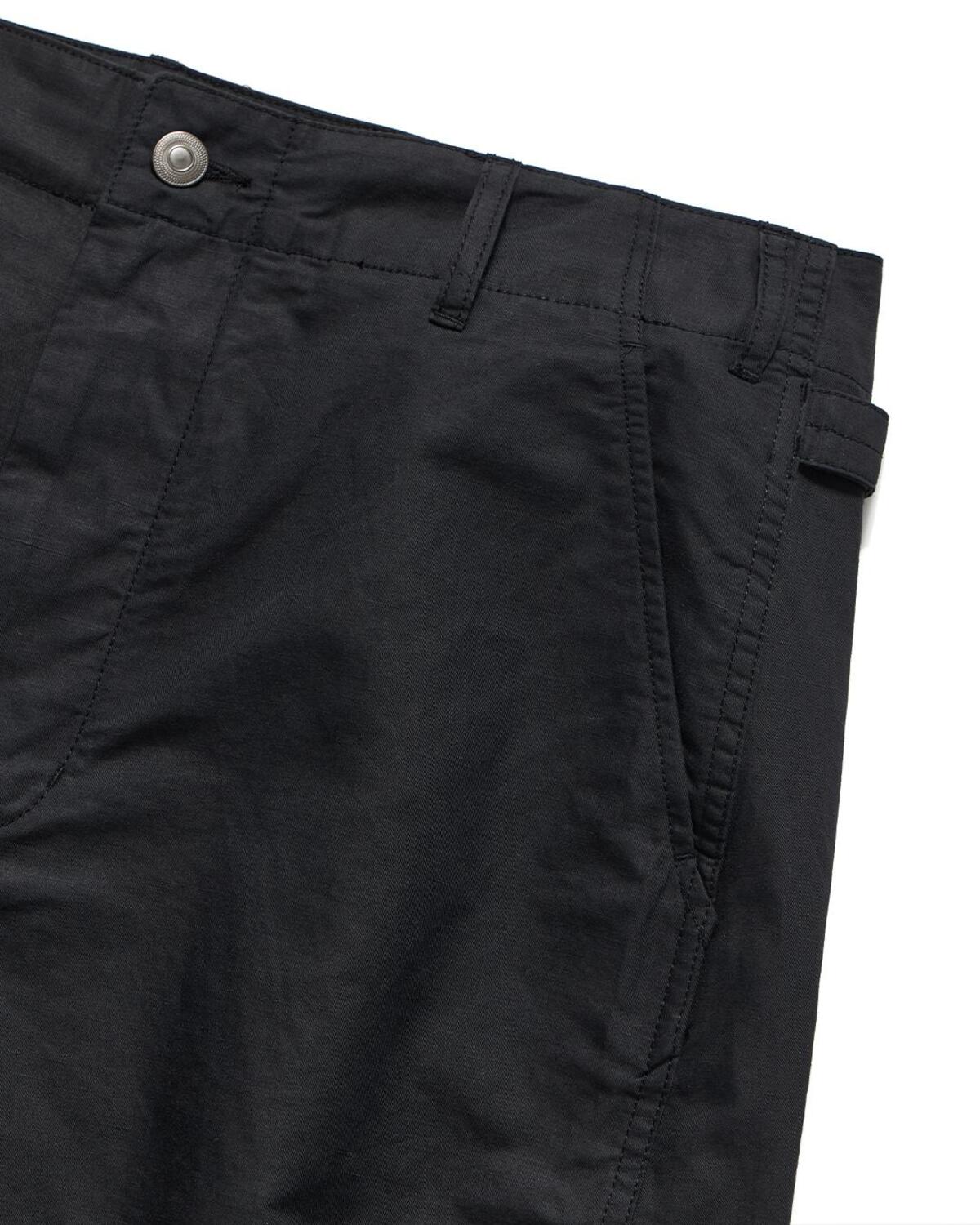 Eastlogue - Cinch Back Curved Pants (Black Linen) product image 8 | TRAB K-Fashion Australia