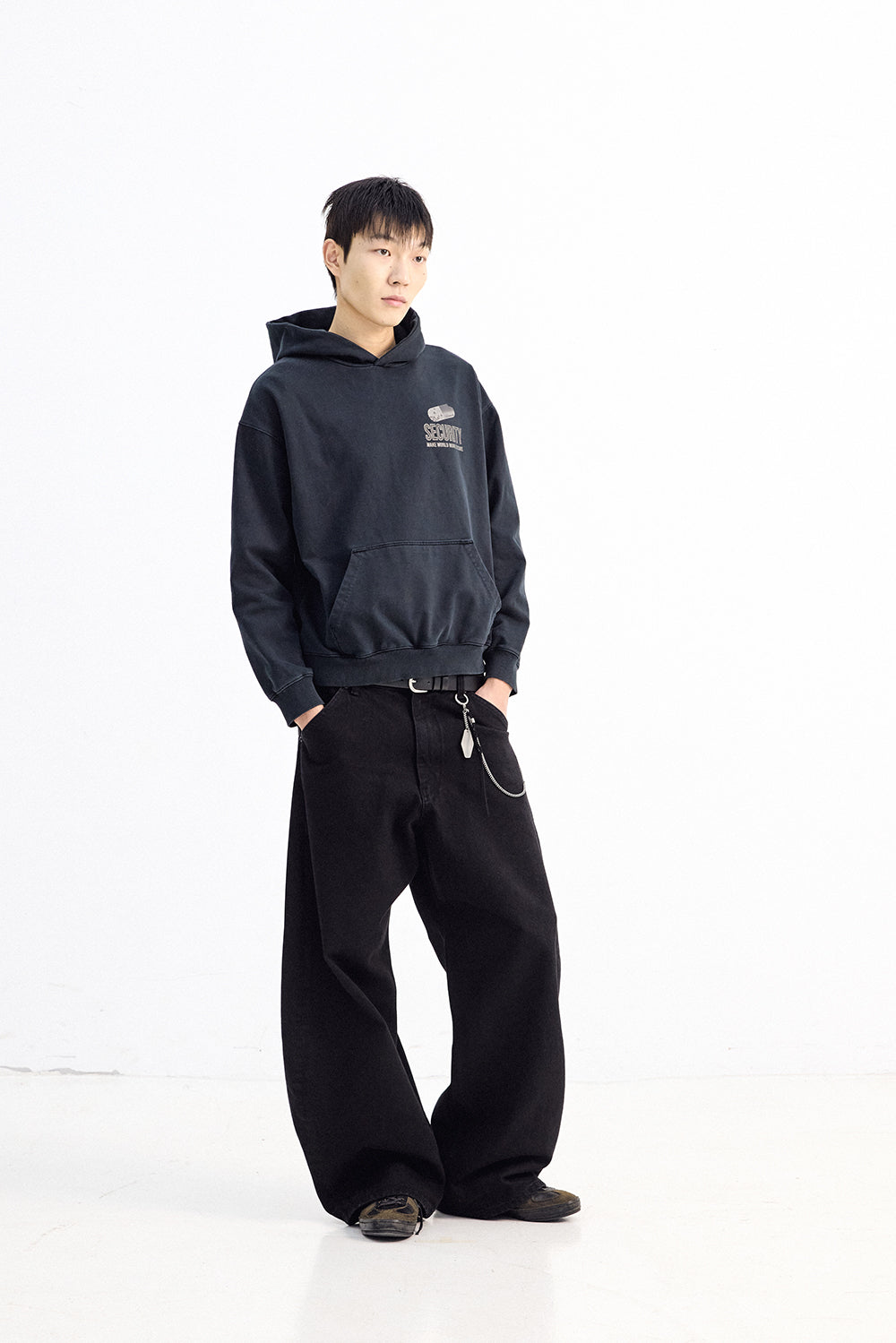 Hatchingroom - Wide Curve Jeans Jet (Black) product image 8 | TRAB K-Fashion Australia