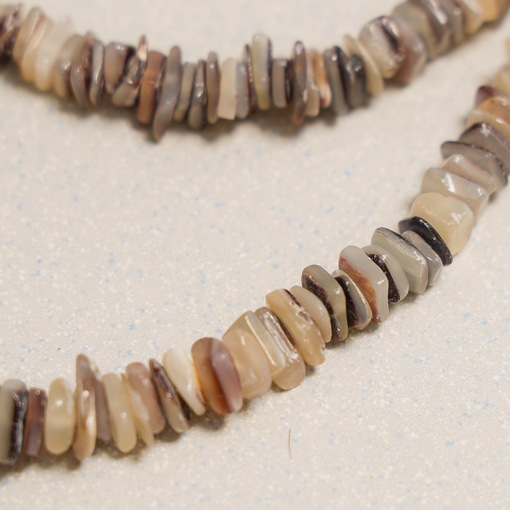 Towtow Archive - Luna Shell Necklace (Gray) product image 2 | TRAB K-Fashion Australia