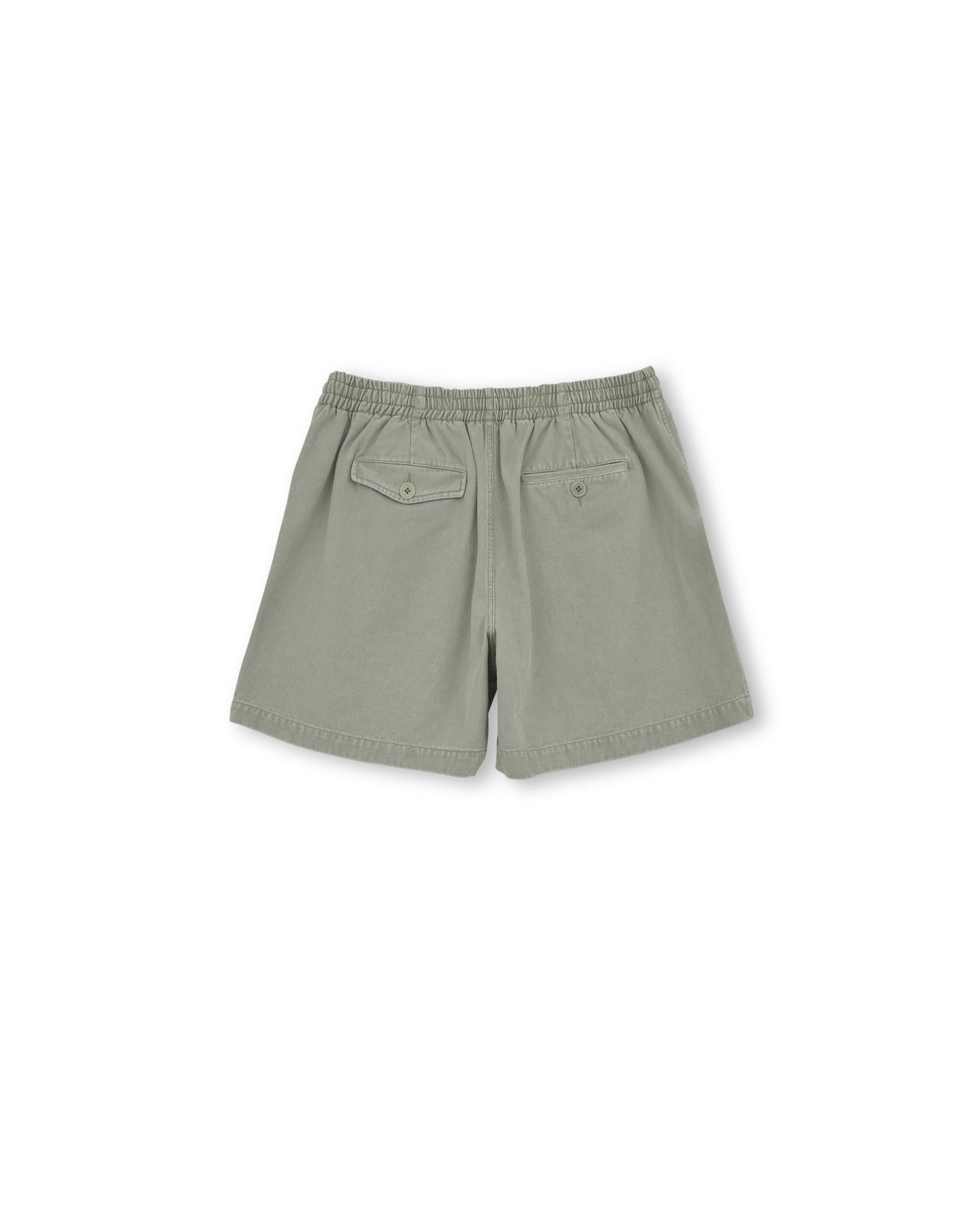 Brownyard - Washed Shorts (Olive Grey) product image 4 | TRAB K-Fashion Australia