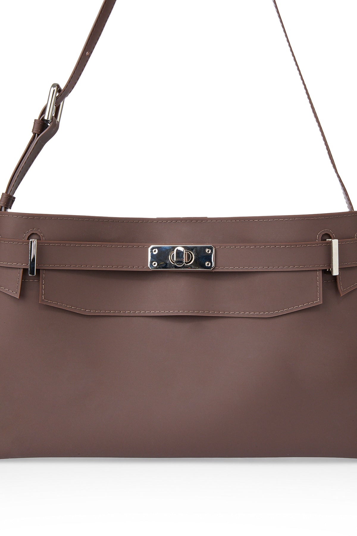 Deinet - Jelly Two-Way Middle Bag (Brown) product image 5 | TRAB K-Fashion Australia