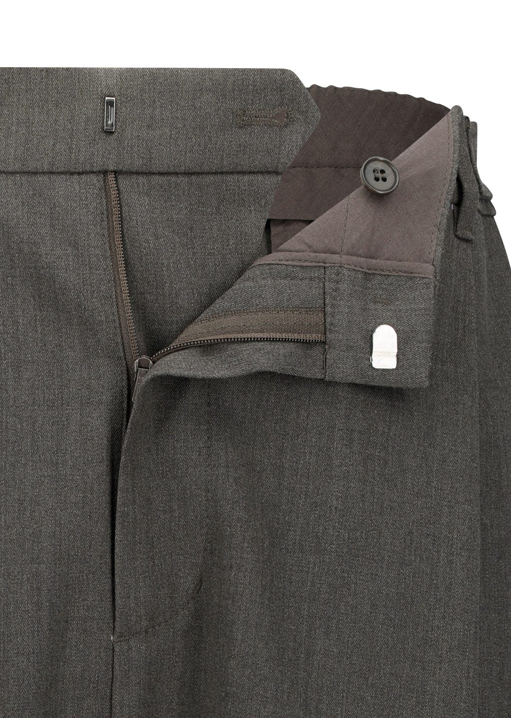 Amomento - Wool banding pants (Brown) product image 13 | TRAB K-Fashion Australia