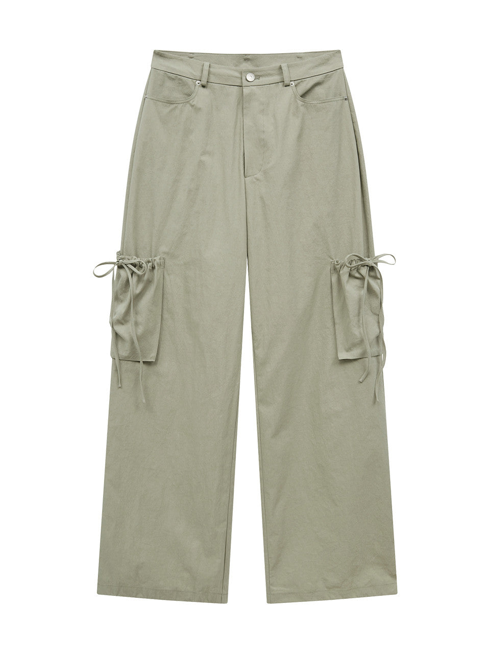Margarin Fingers - Strap Cargo Pants (Khaki Beige) product image 2 | TRAB K-Fashion Australia