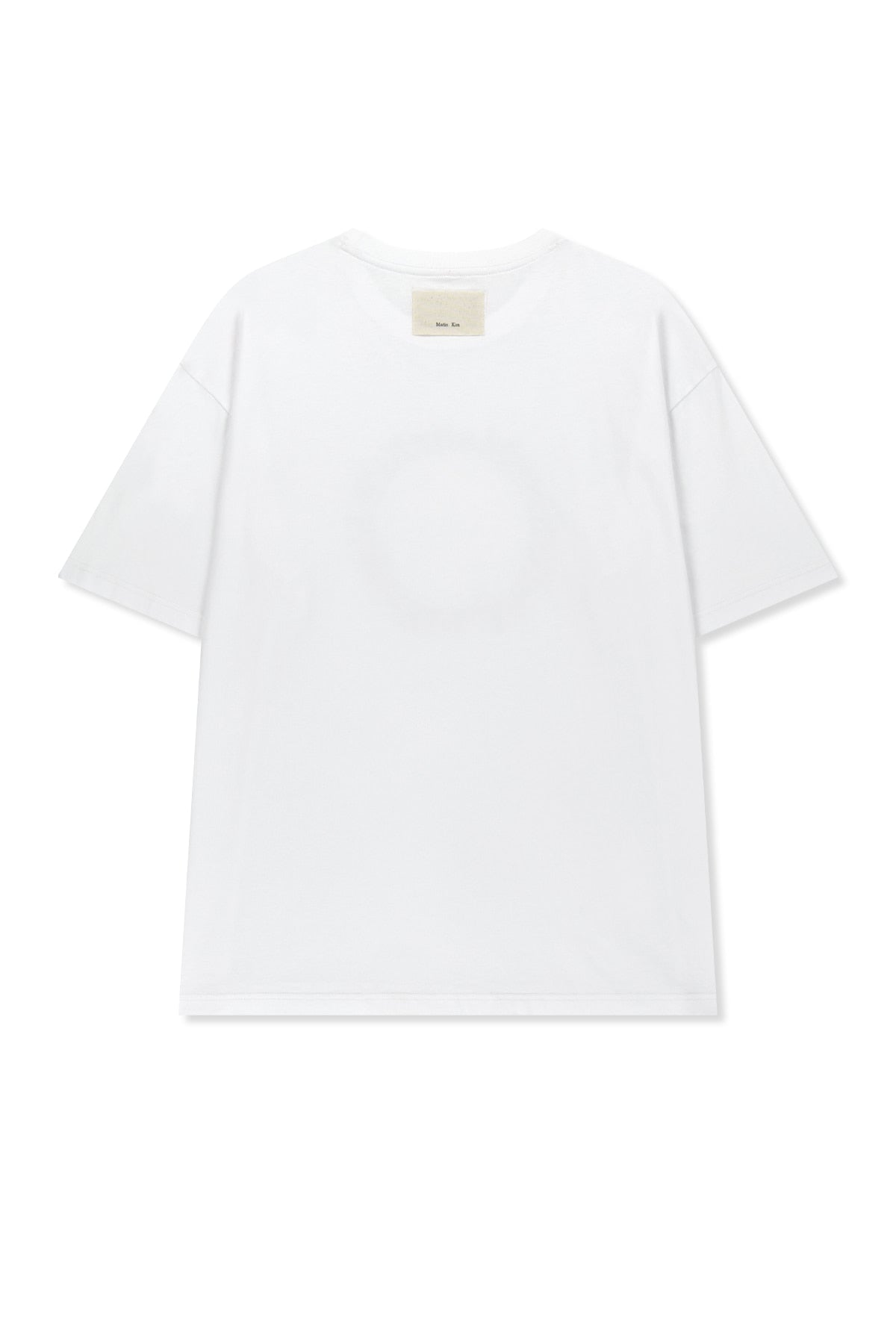 Matin Kim - Matin Kim Circle Logo Top (White) product image 2 | TRAB K-Fashion Australia
